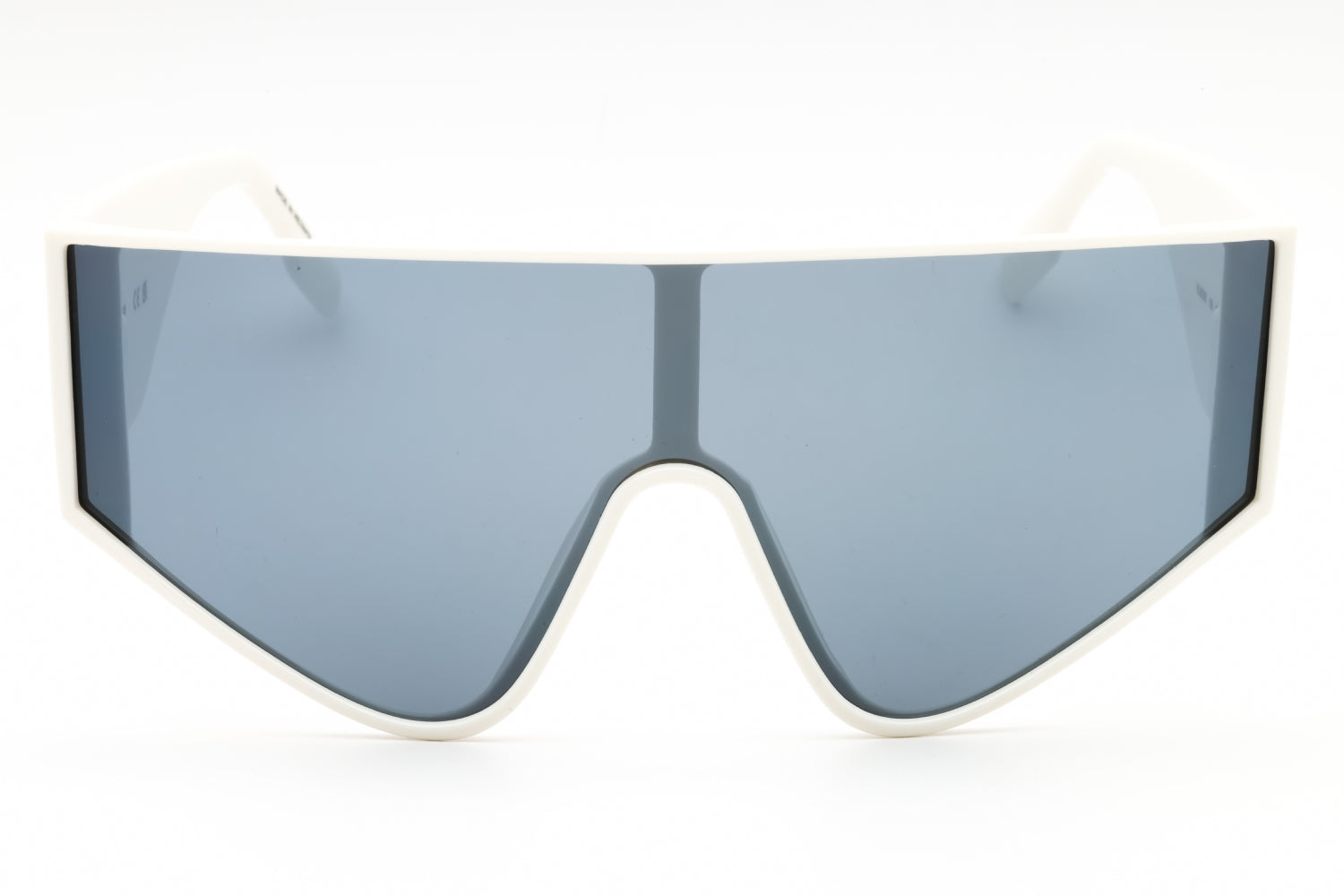 Karl Lagerfeld KL6209S Shield-Frame Sunglasses — White, view 2