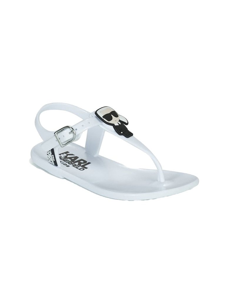 Karl Lagerfeld Synthetic Sandals — White by Karl Lagerfeld
