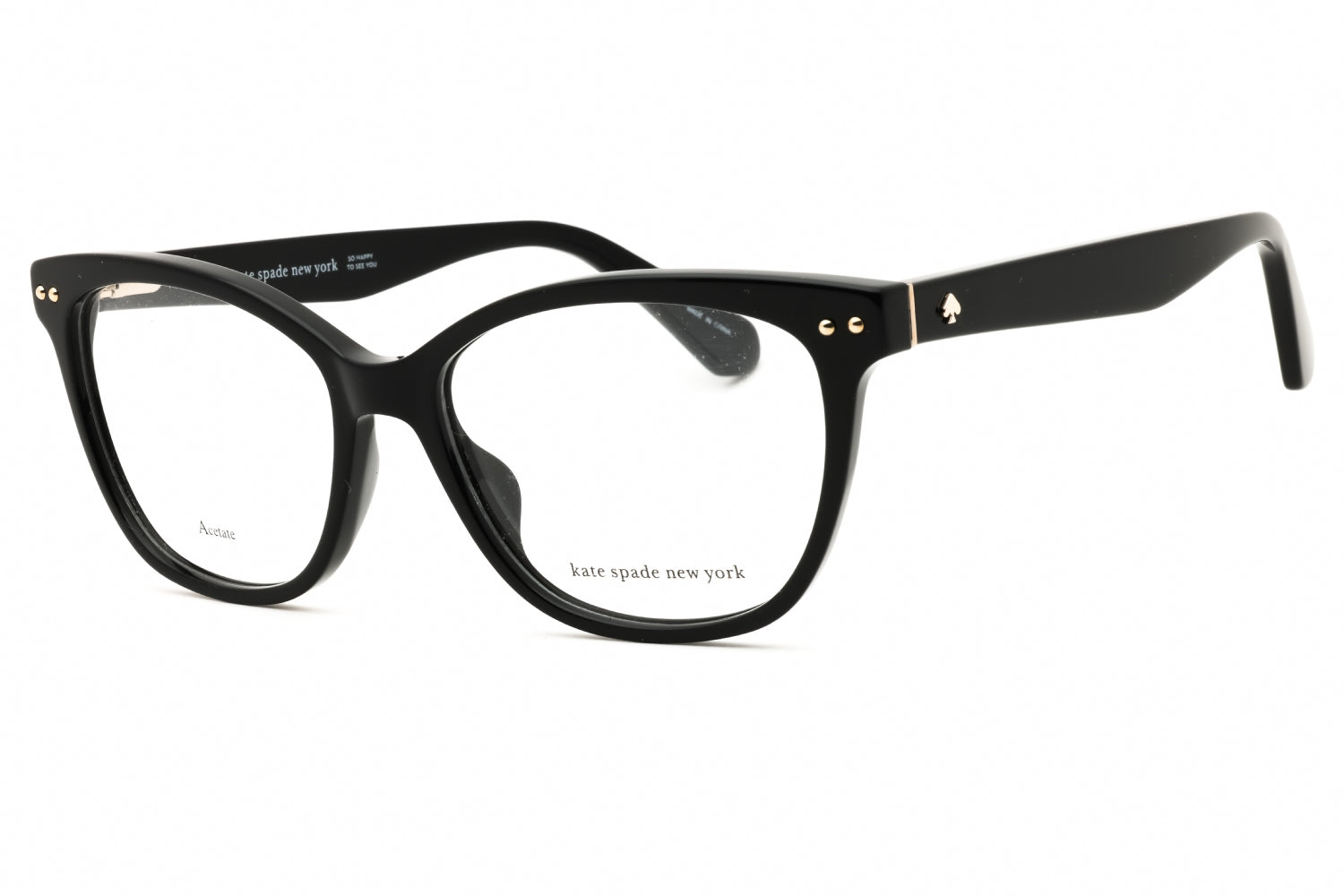 Kate Spade Adrie Eyeglasses — Black by Kate Spade