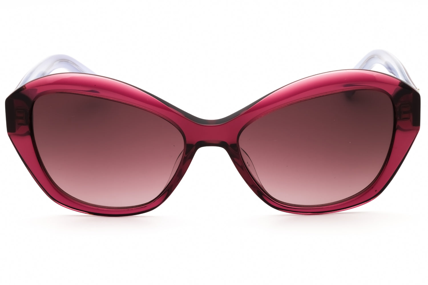 Kate Spade AGLAIAS Sunglasses — Burgundy, view 2