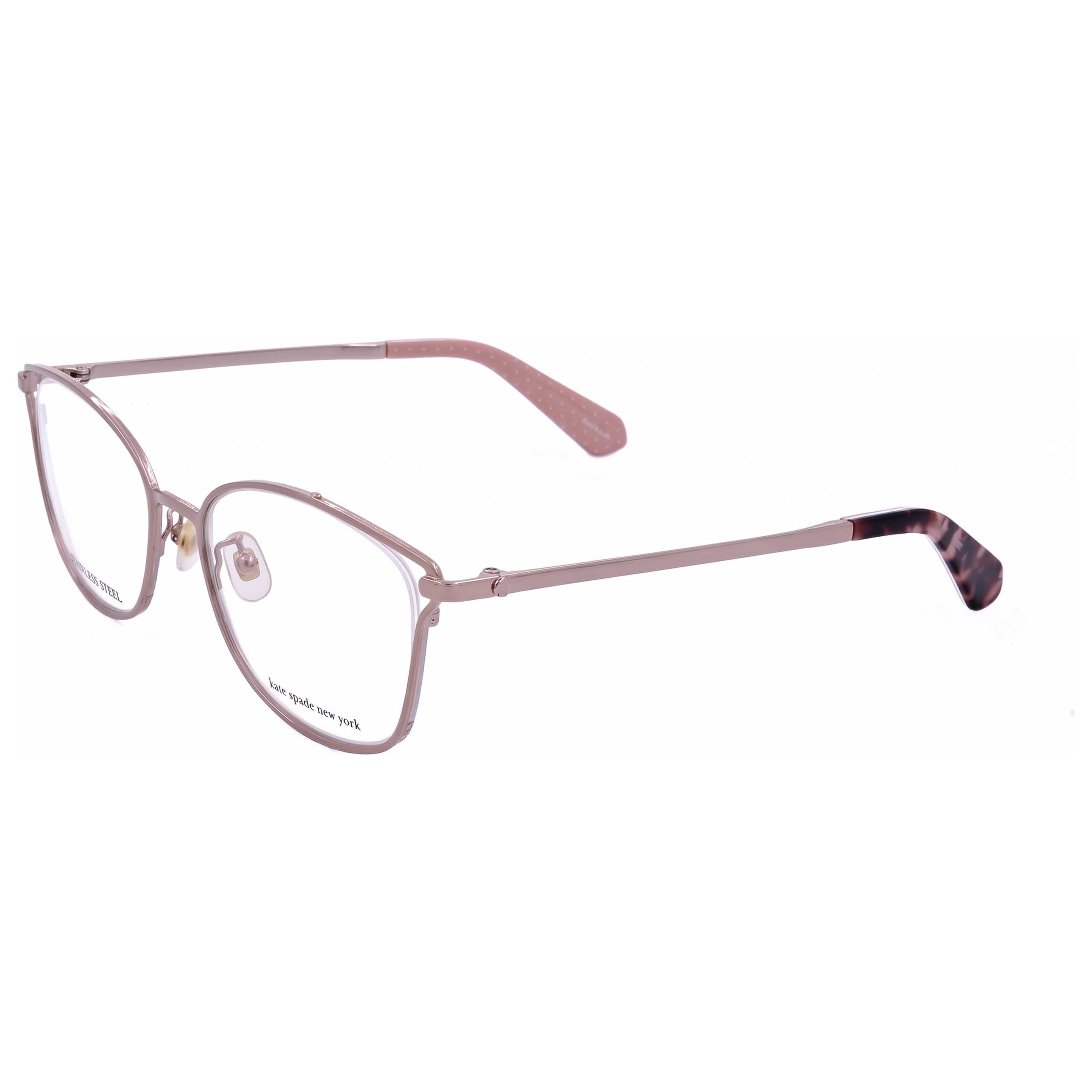Kate Spade LOWRIF35J52 Metal Frame Eyeglasses — Pink by Kate Spade