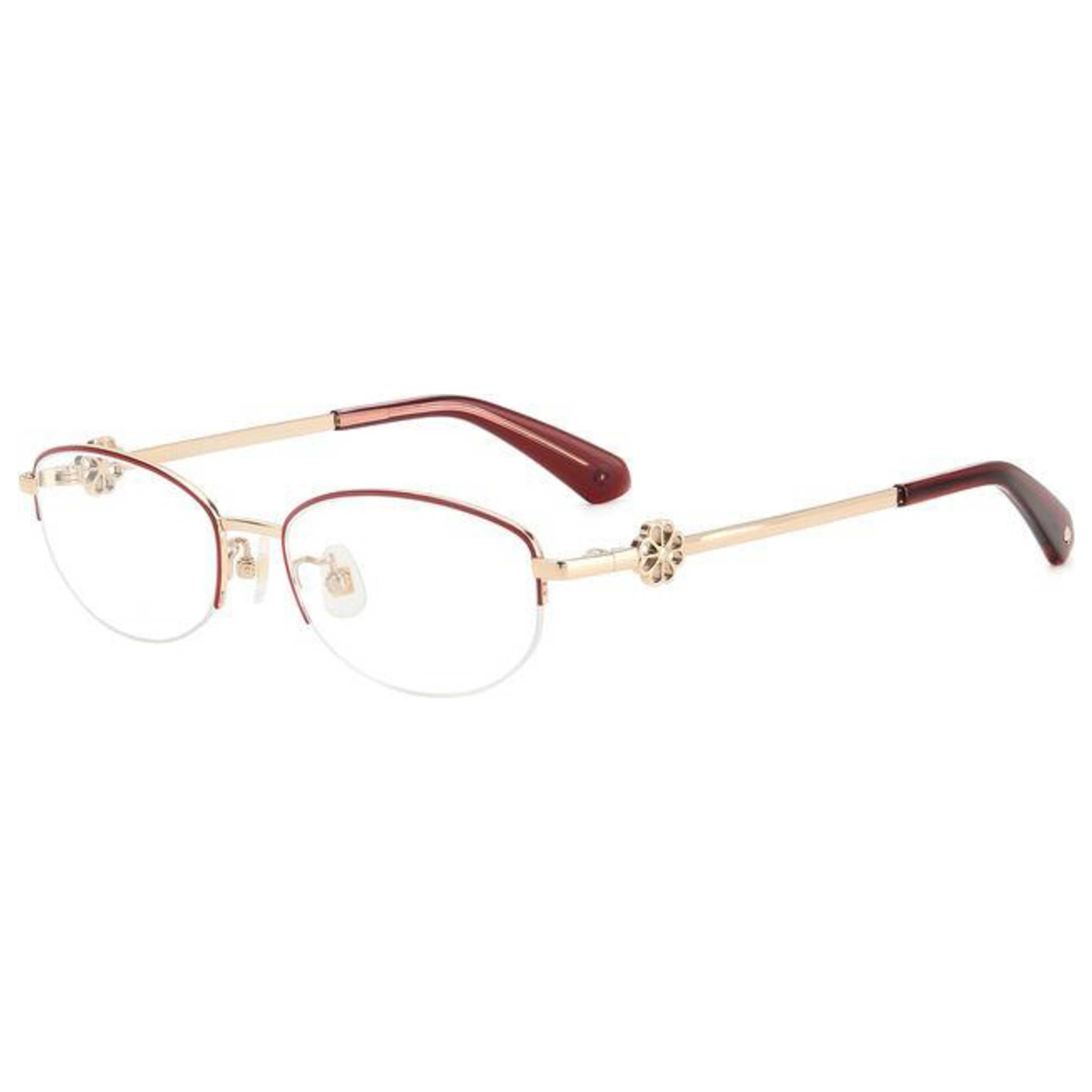 Kate Spade NAHLAFJ5G52 Rose Gold Metal Eyeglasses — Rose gold by Kate Spade