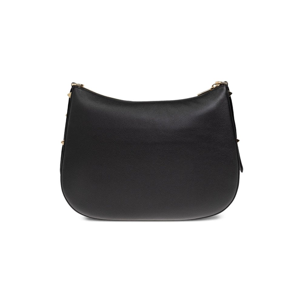 Kate Spade Calf Leather Shoulder Bag — Black, view 5