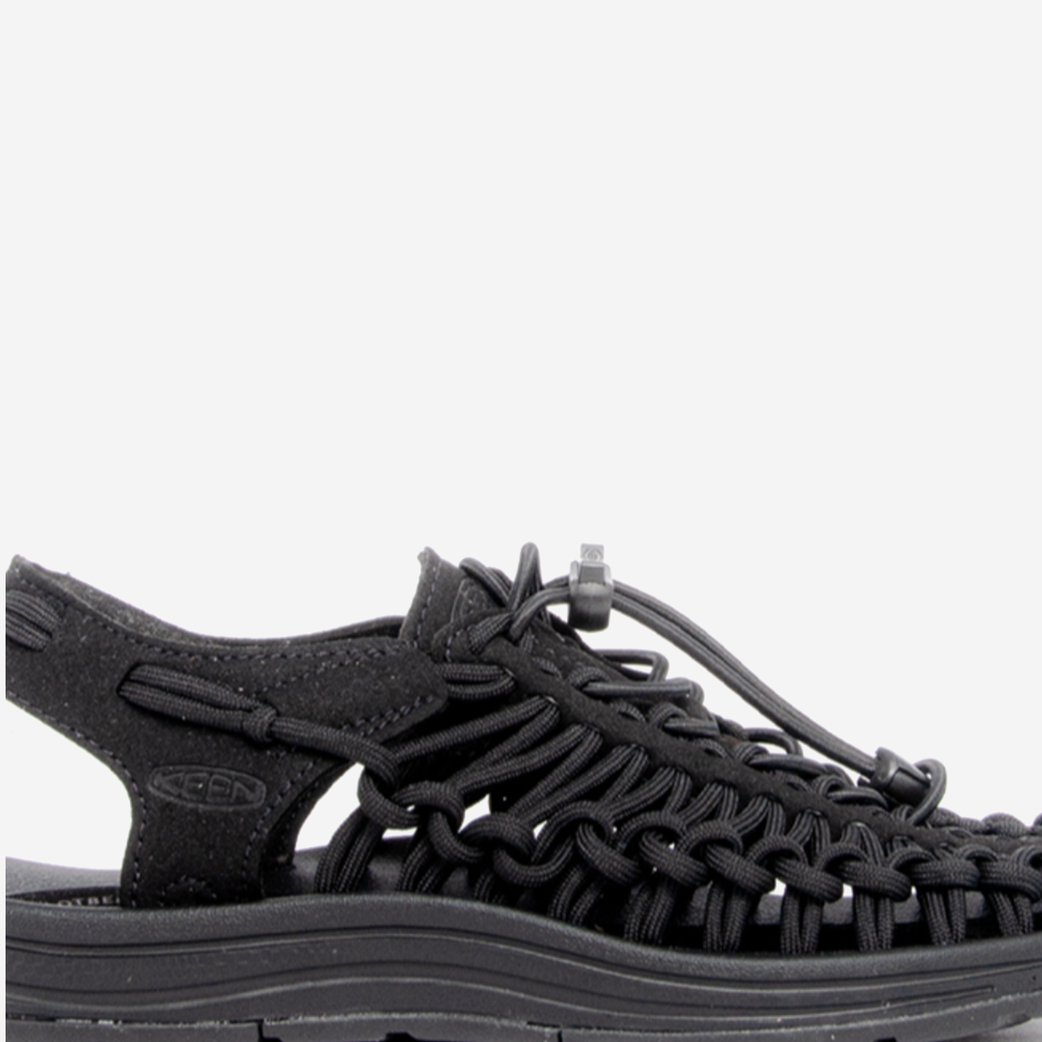 Keen Footwear Uneek Sandal — Black, view 2