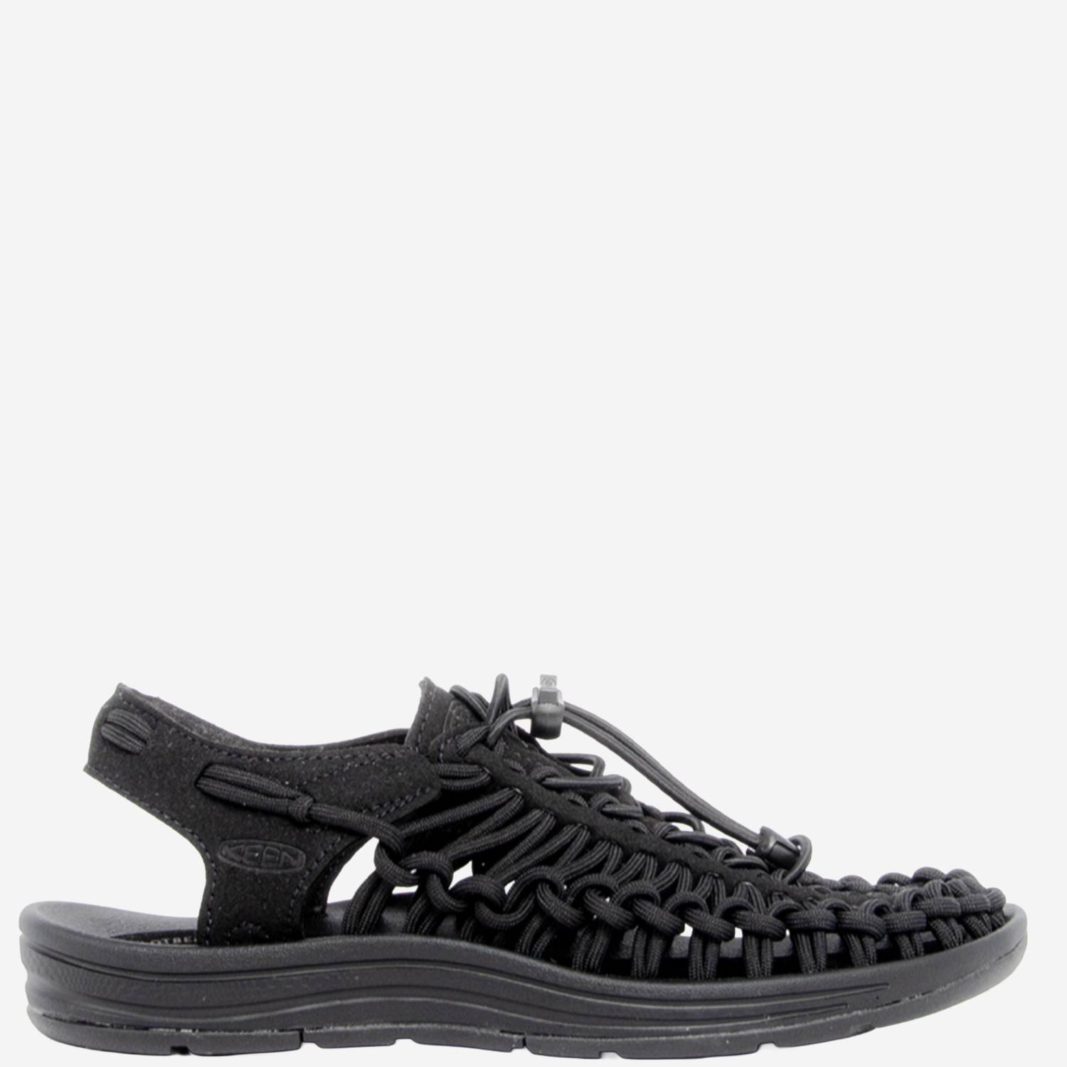 Keen Footwear Uneek Sandal — Black, view 3