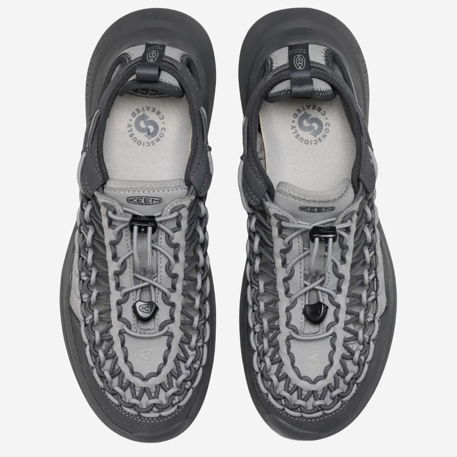 Keen Footwear Uneek Sneaker — Gray, view 2