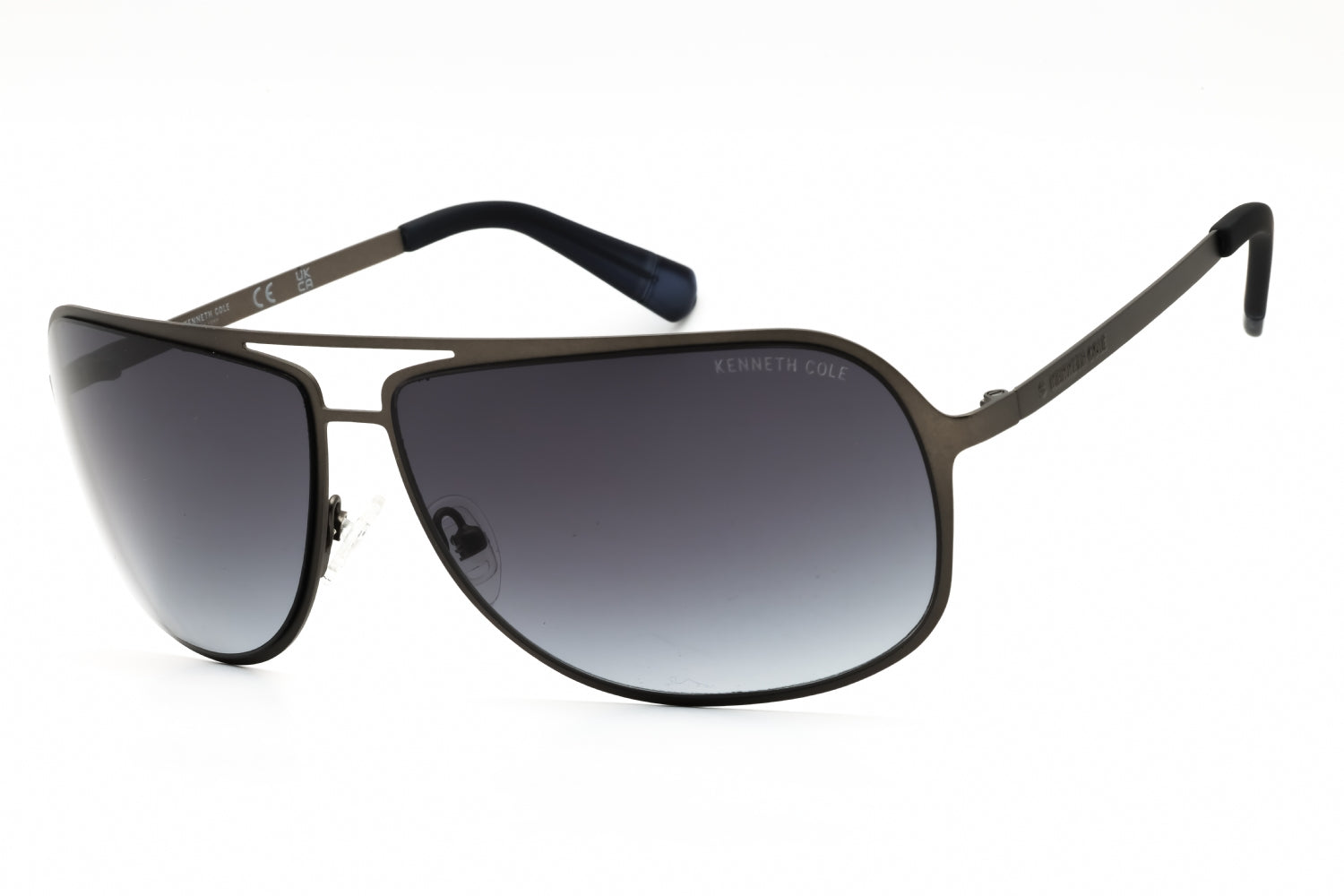 Kenneth Cole New York KC00022 Gradient Smoke Aviator Sunglasses — Gray by Kenneth Cole New York
