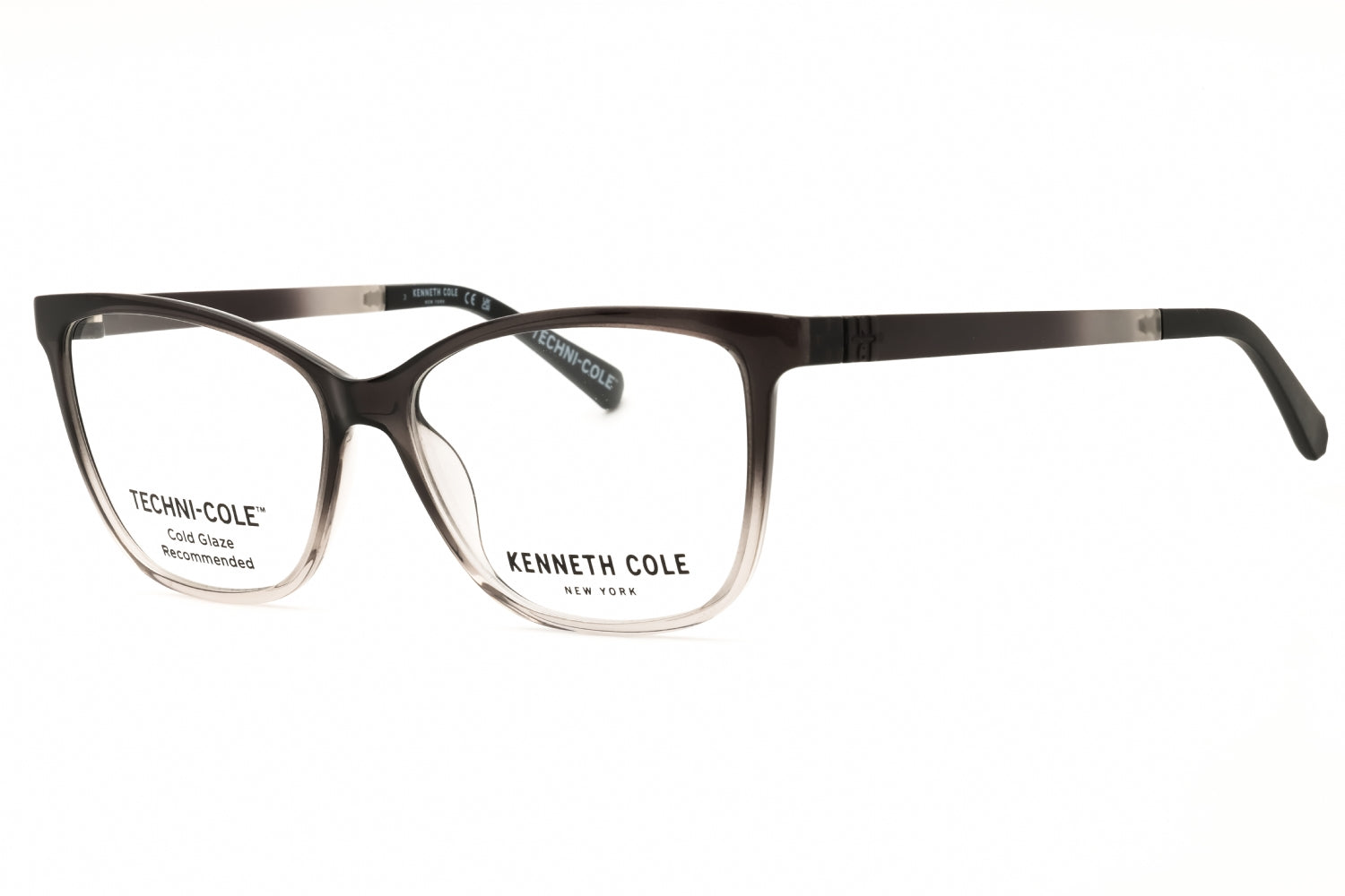 Kenneth Cole New York KC50004 Cat-Eye Eyeglasses — Black by Kenneth Cole New York