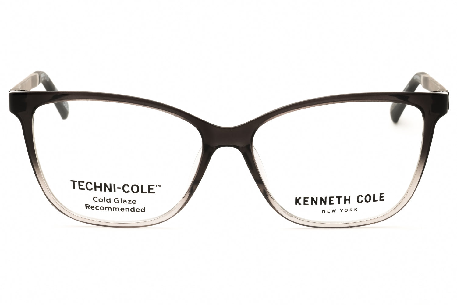Kenneth Cole New York KC50004 Cat-Eye Eyeglasses — Black, view 2