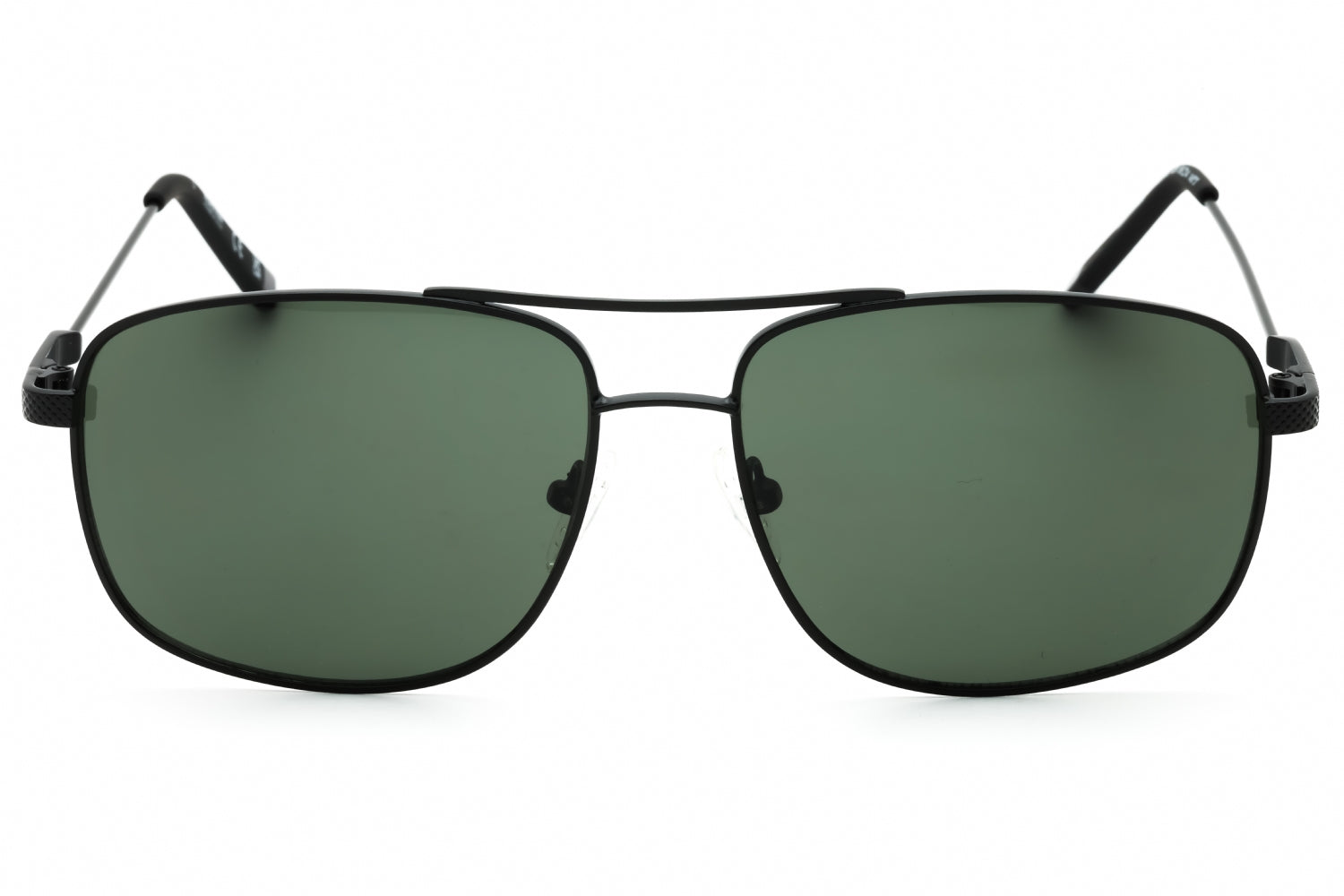 Kenneth Cole Reaction KC2969 Metal Rectangle Sunglasses — Black, view 2