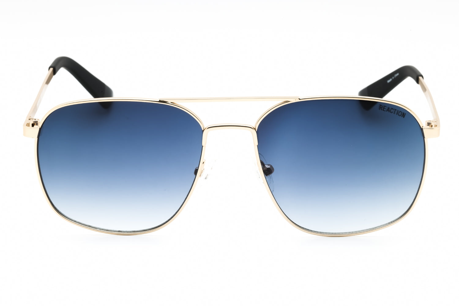 Kenneth Cole Reaction KC2970 Gradient Lens Aviator Sunglasses — Gold, view 2