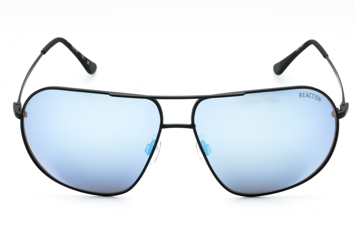 Kenneth Cole Reaction KC2984 Blue Mirror Lens Sunglasses — Black, view 2