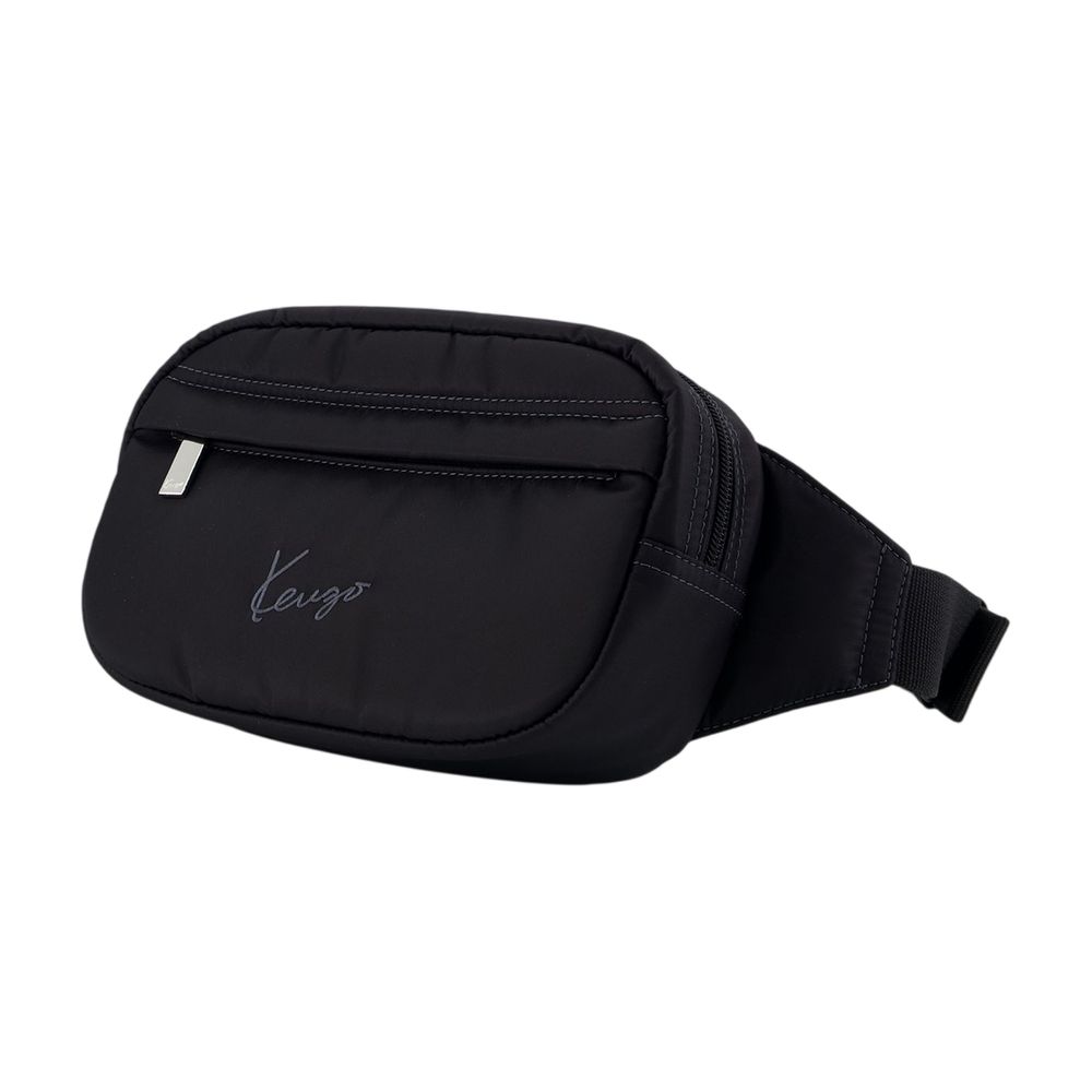 Kenzo Nylon Belt Bag — Black, view 2