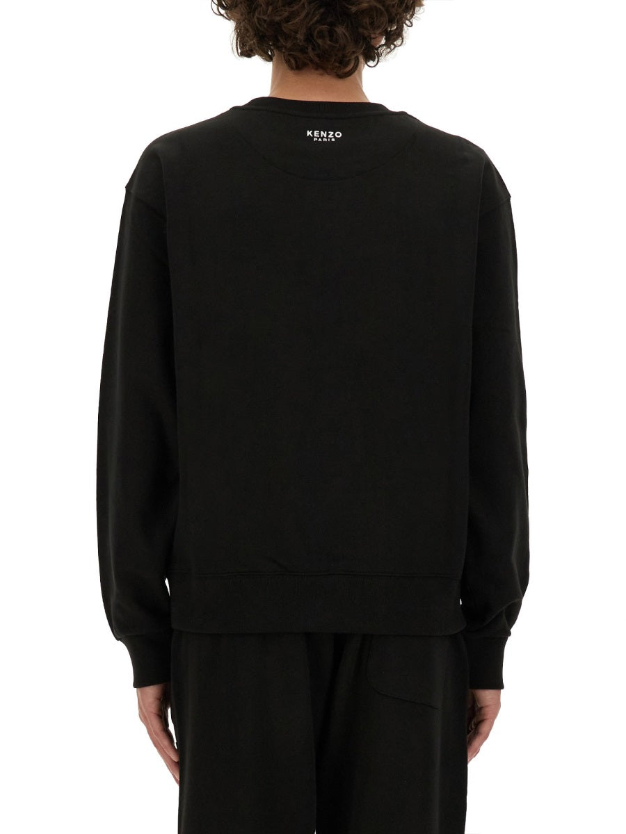 Kenzo Boke Flower Sweatshirt — Black, view 2