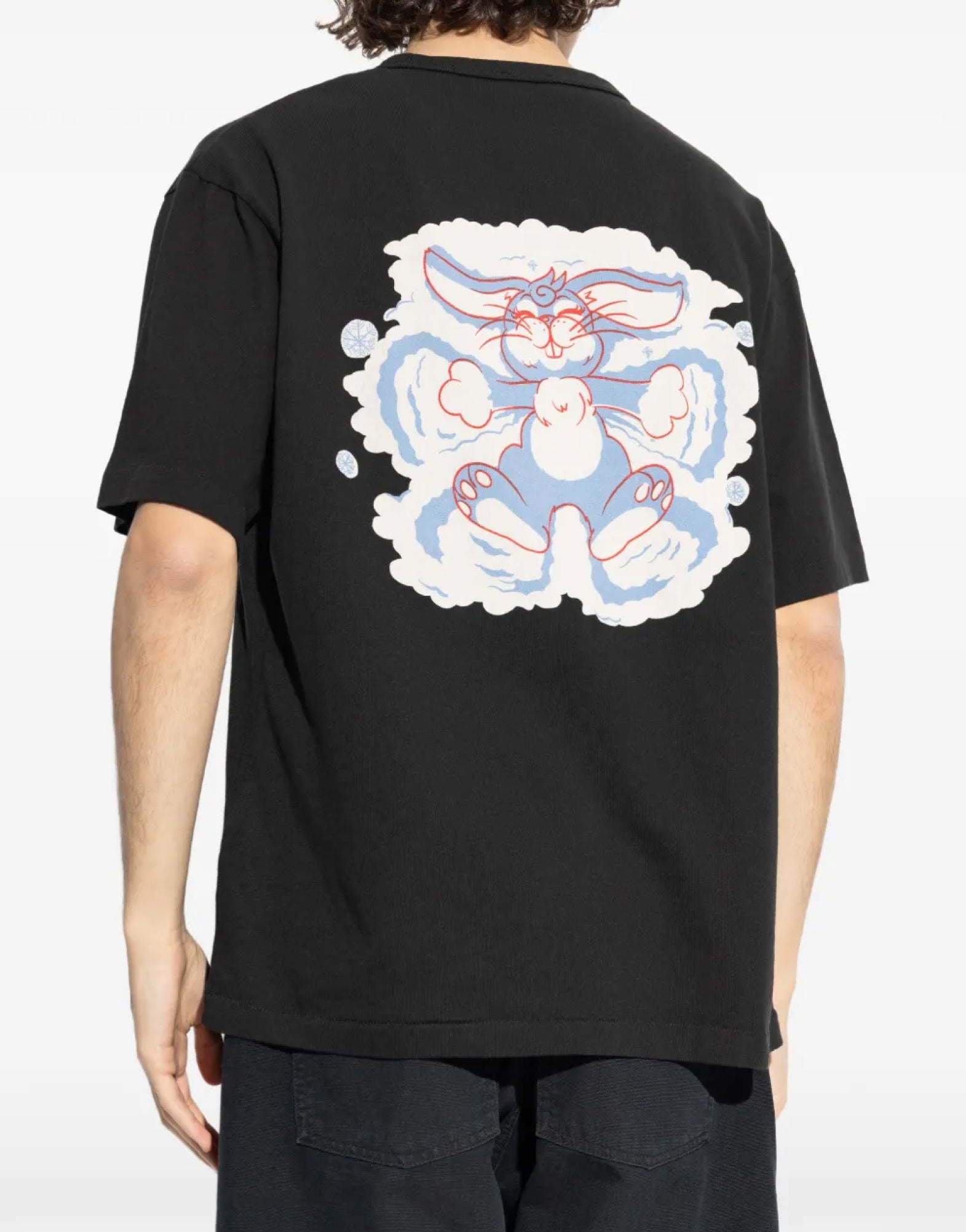 Kenzo Winter Holidays Logo T-Shirt — Black, view 2