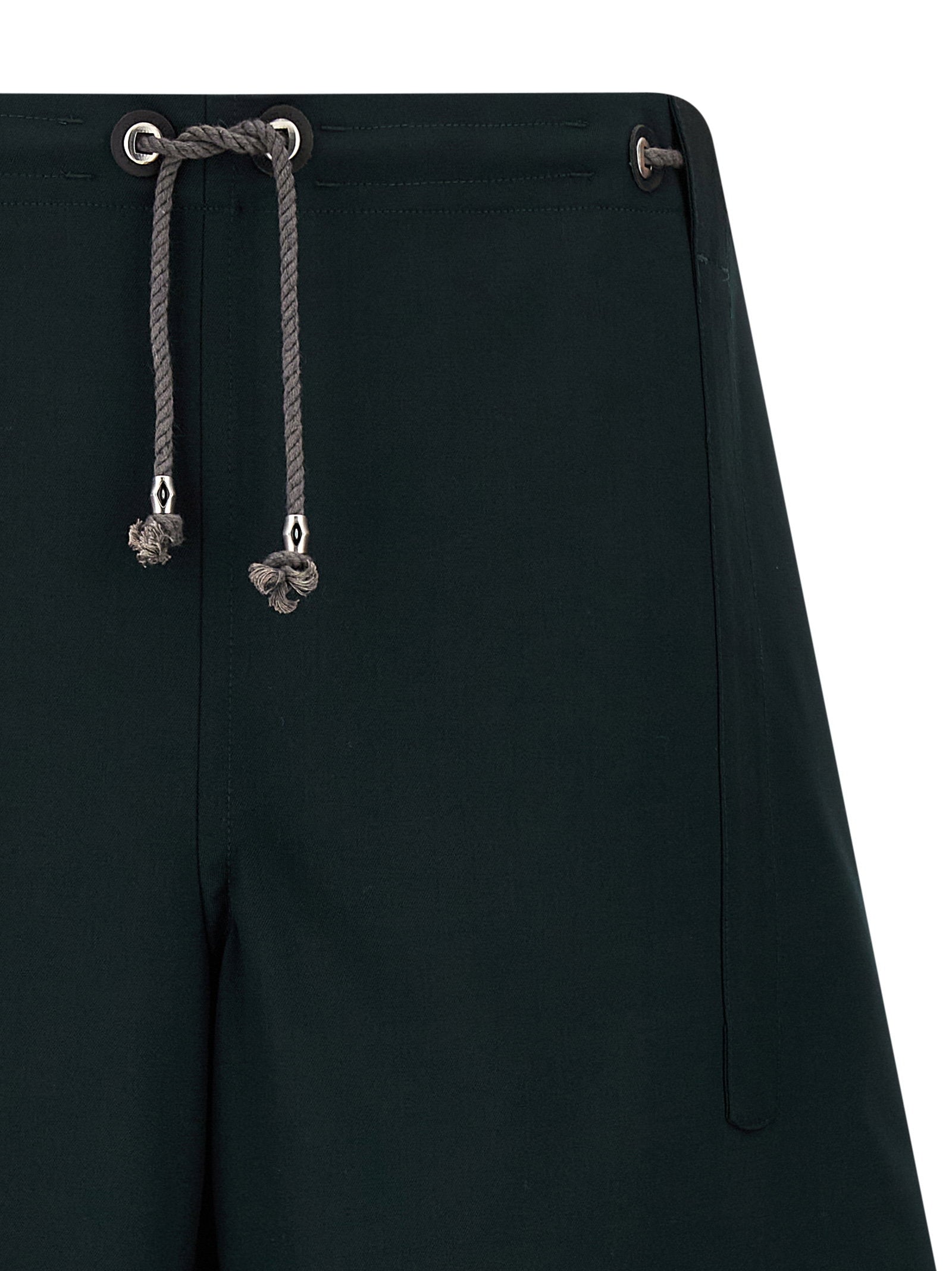 Kiko Kostadinov Kyan Bermuda Shorts — Black, view 3
