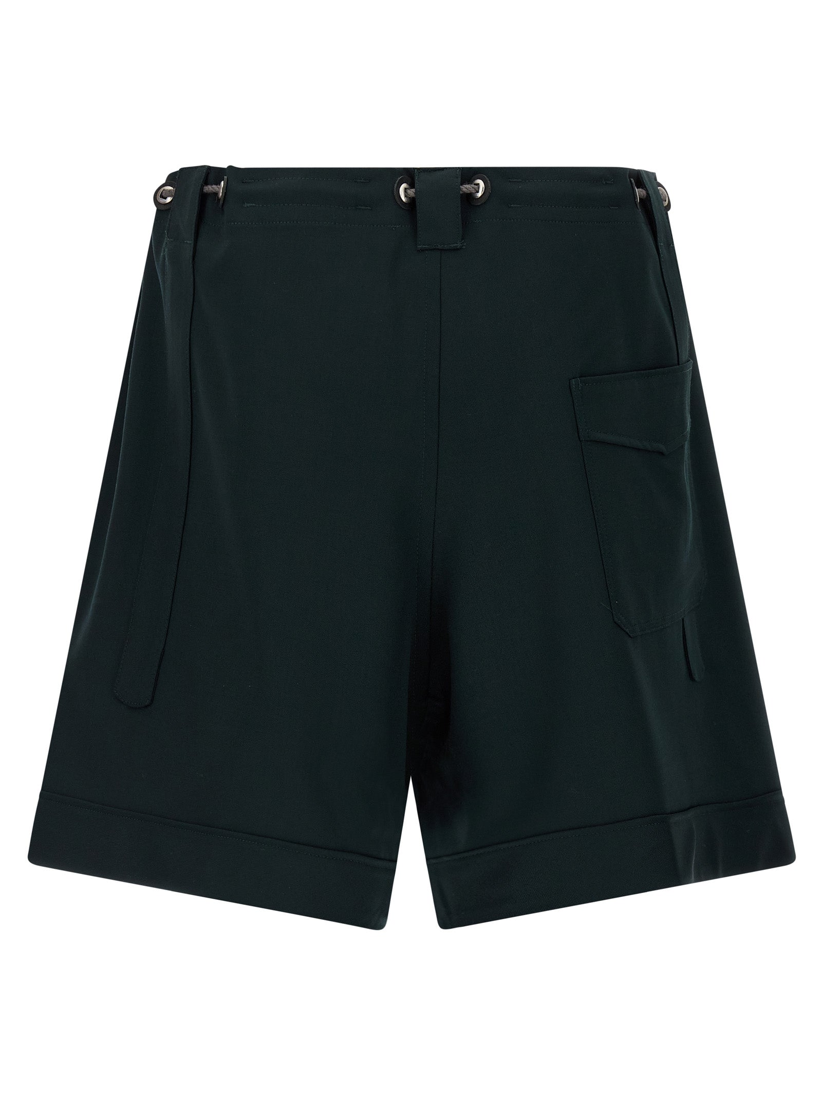 Kiko Kostadinov Bermuda Shorts — Green, view 2