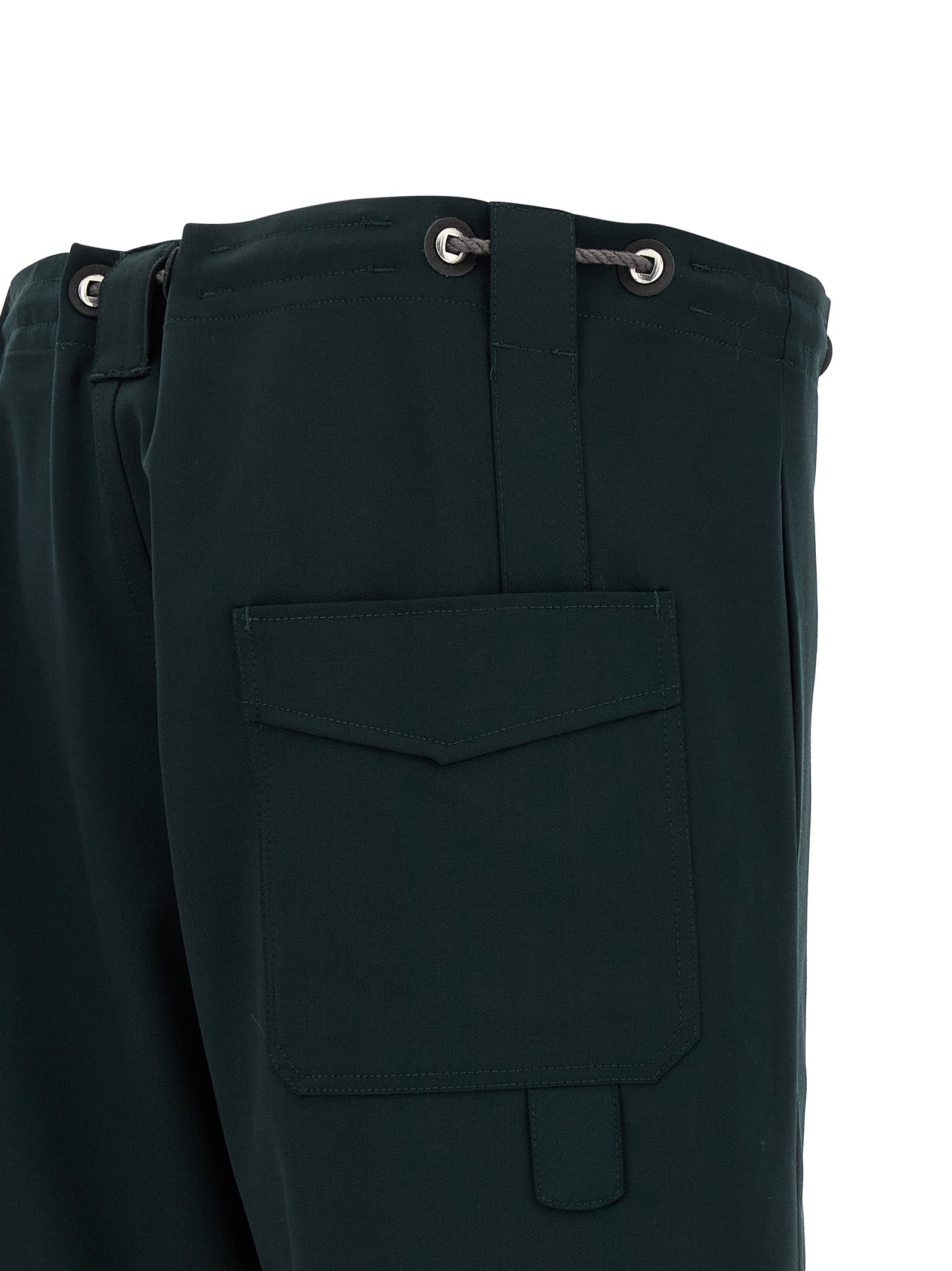 Kiko Kostadinov Bermuda Shorts — Green, view 4