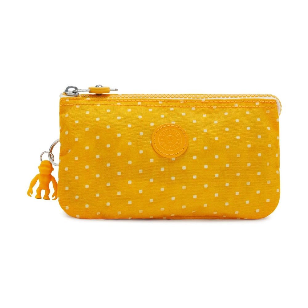 Kipling Creativity L Clutch — Yellow, view 3