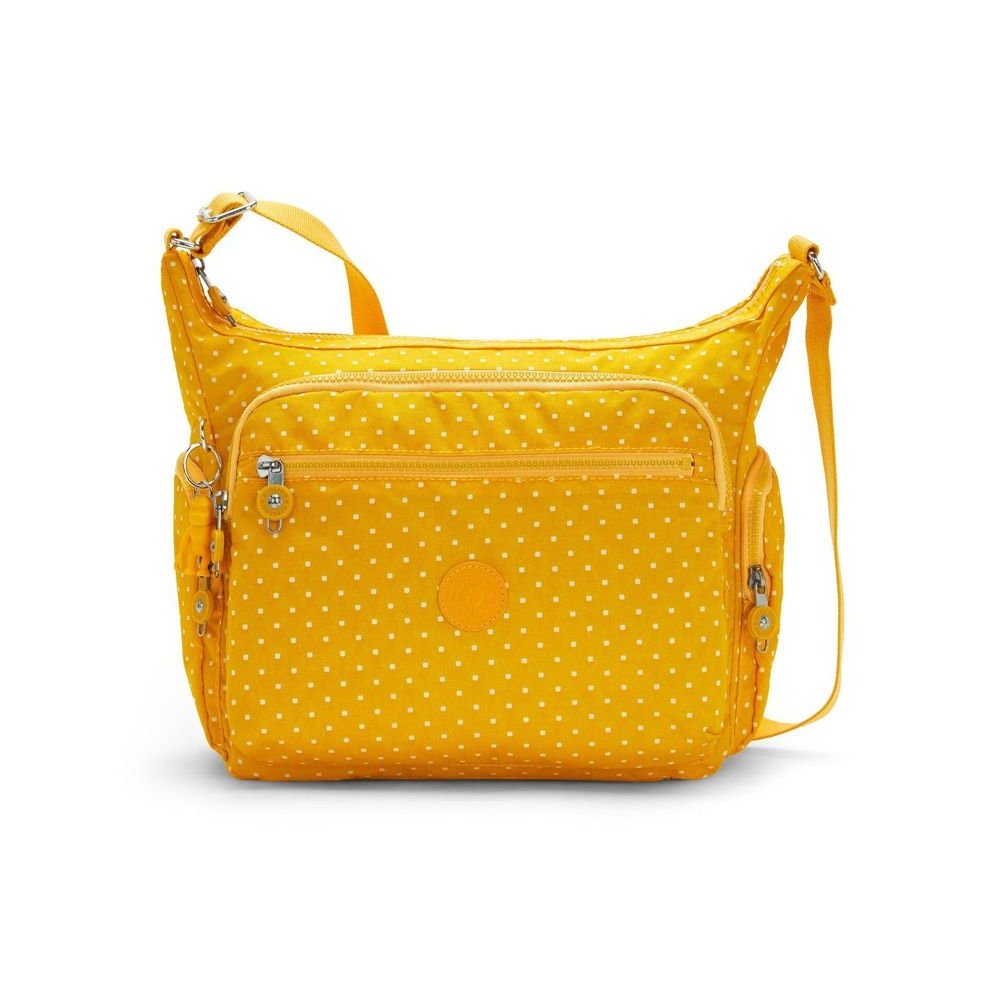 Kipling Gabbie Shoulder Bag — Yellow, view 2