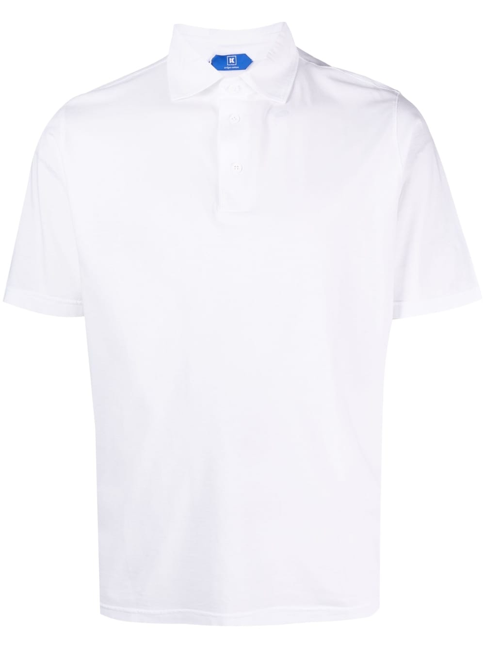 Kired Cotton Polo Shirt — White by Kired