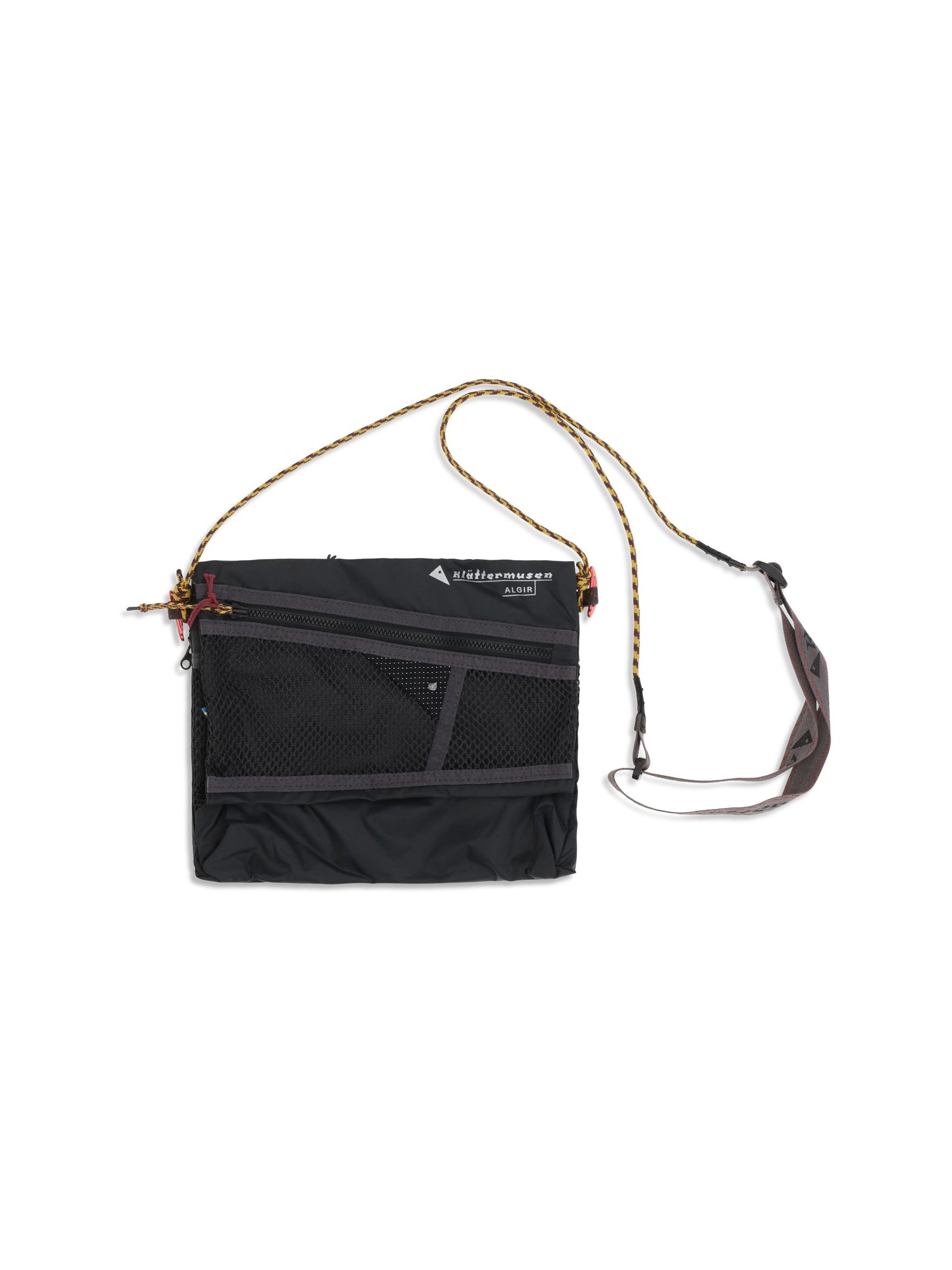 KläTtermusen Algir Crossbody Bag — Black by Klattermusen
