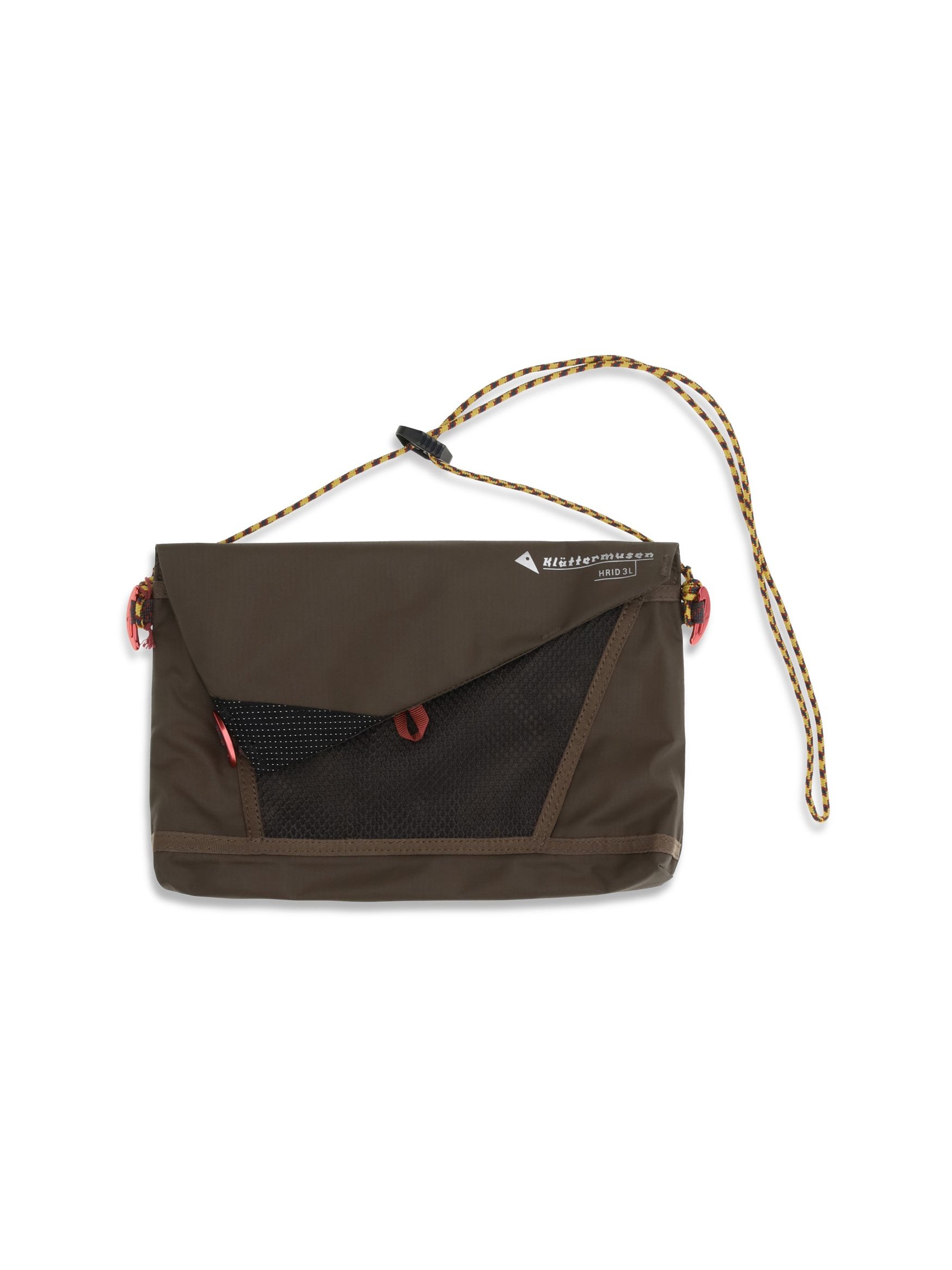 KläTtermusen Waterproof Recycled Nylon Pouch — Brown by Klattermusen
