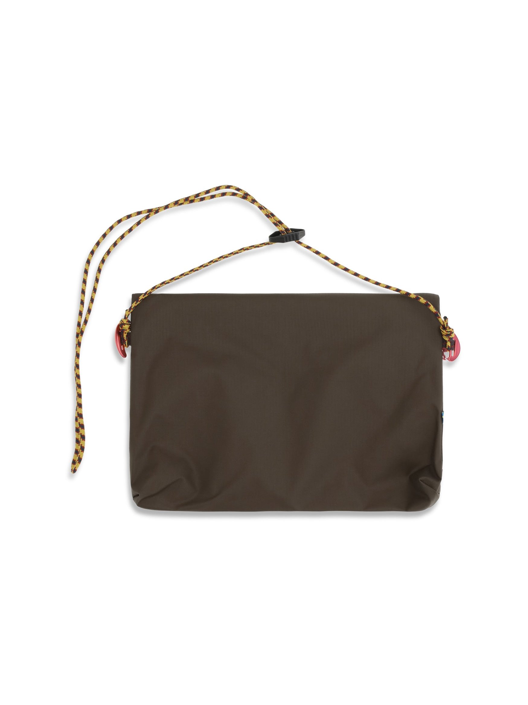 KläTtermusen Waterproof Recycled Nylon Pouch — Brown, view 2