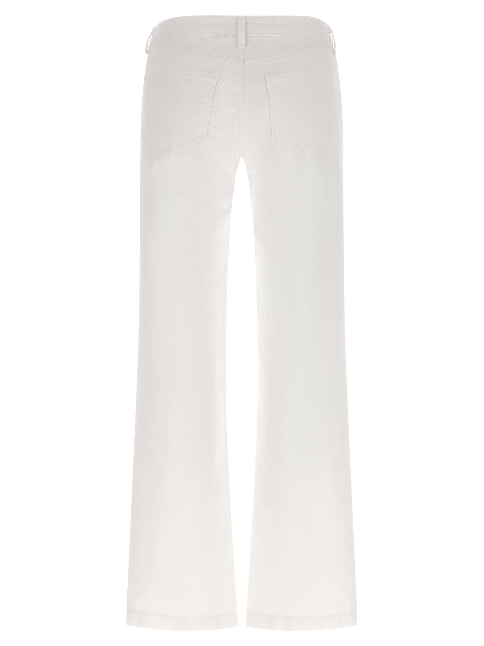 L'agence Jeans — White, view 2