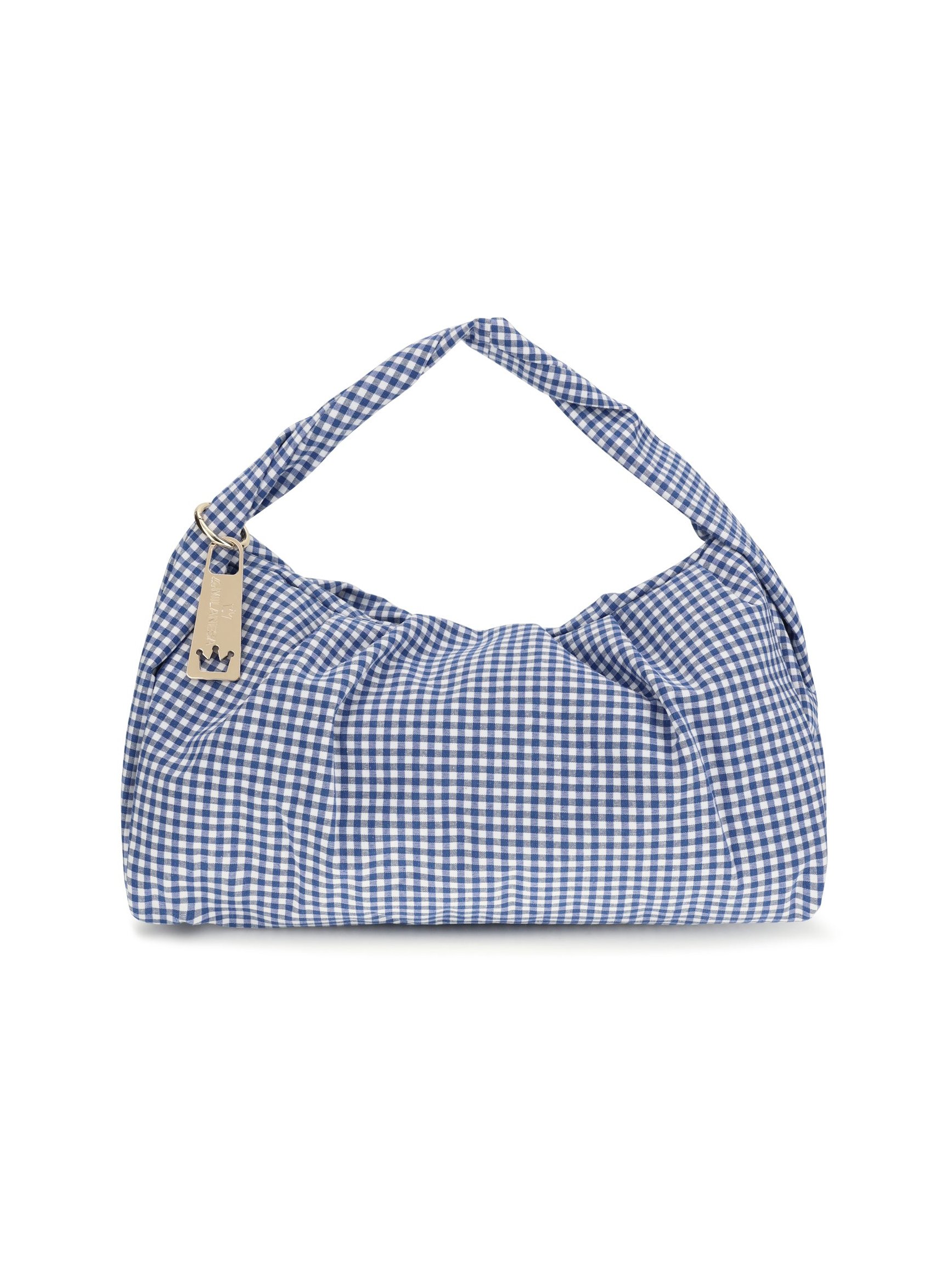 La Milanesa Aralia Shoulder Bag — Blue by La Milanesa