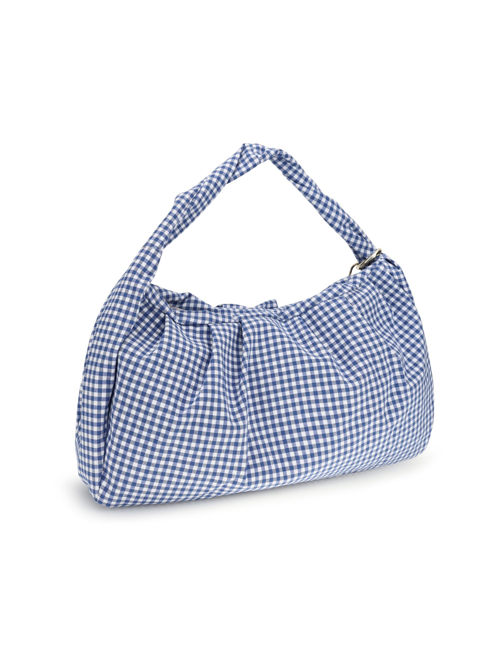 La Milanesa Aralia Shoulder Bag — Blue, view 3