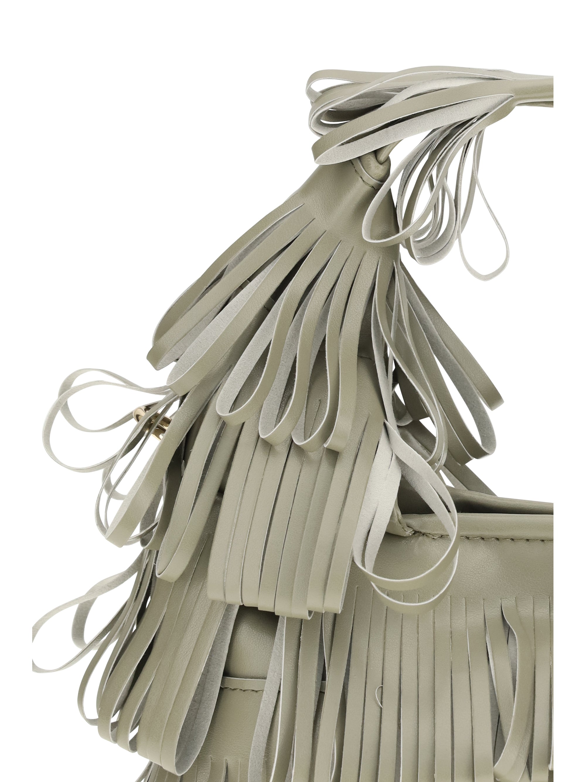 La Milanesa Capucine Shoulder Bag — Gray, view 4