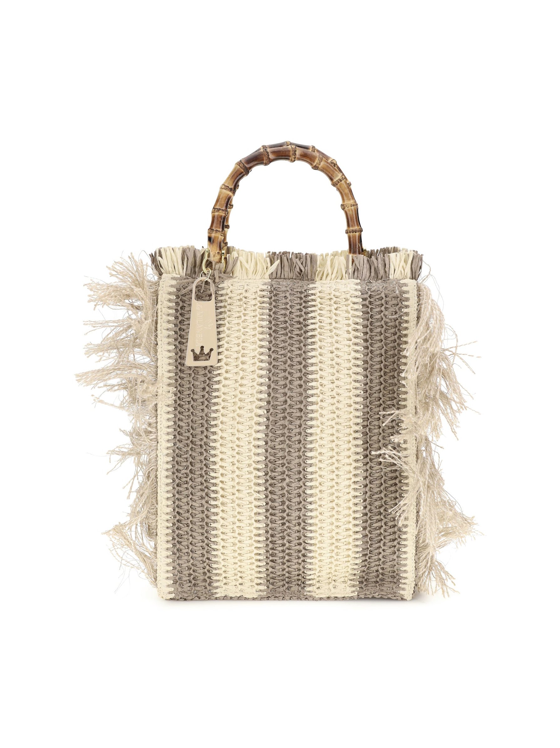 La Milanesa Lilium Tote Bag — Beige by La Milanesa