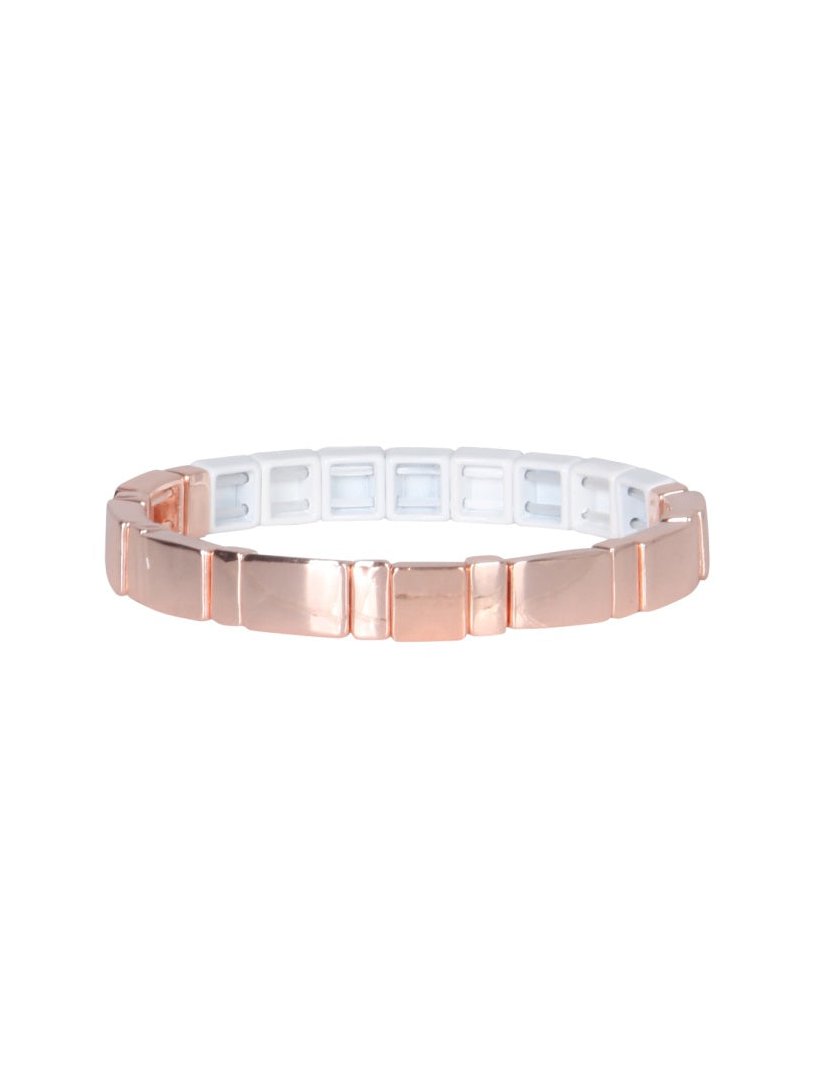 Label K Multicolor Rubber Block Bracelet — Multicolor, view 2