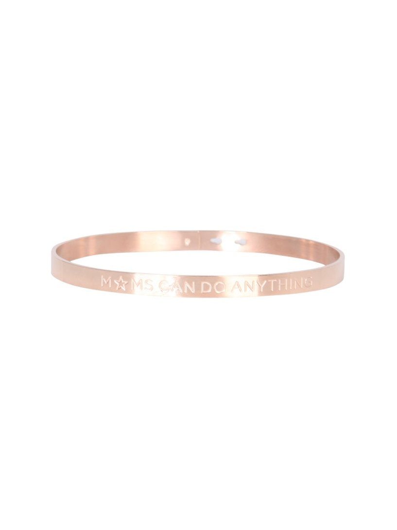 Label K Adjustable Rigid Bracelet — Pink by Label K