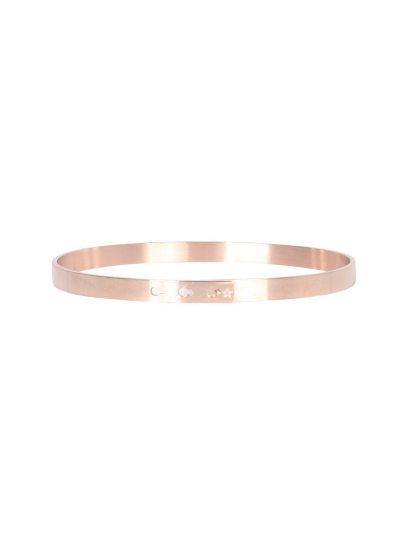Label K Adjustable Rigid Bracelet — Pink, view 2