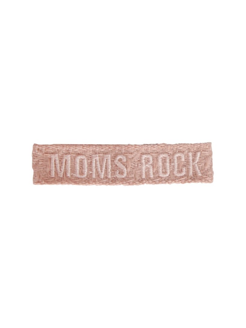 Label K Embroidered Braided Fabric Bracelet — Pink by Label K