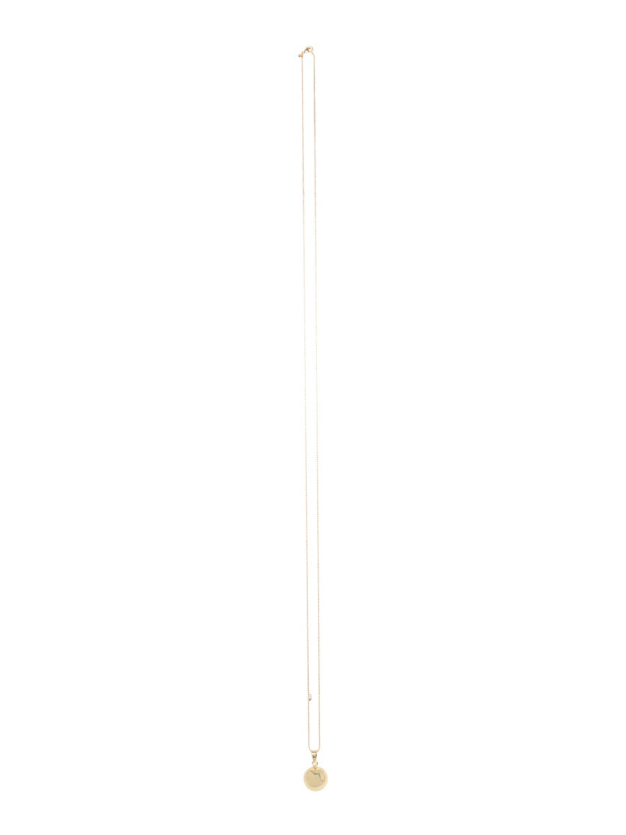 Label K Ball Charm Necklace — Gold by Label K