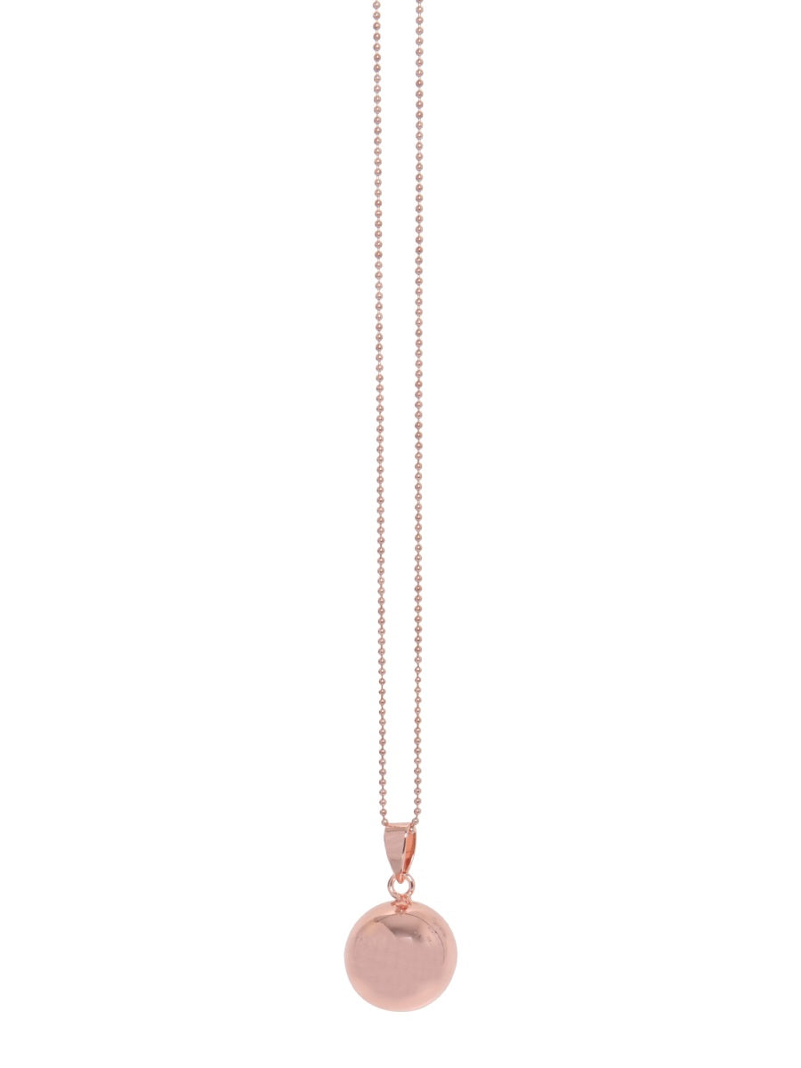 Label K Bola Ball Charm Necklace — Pink by Label K