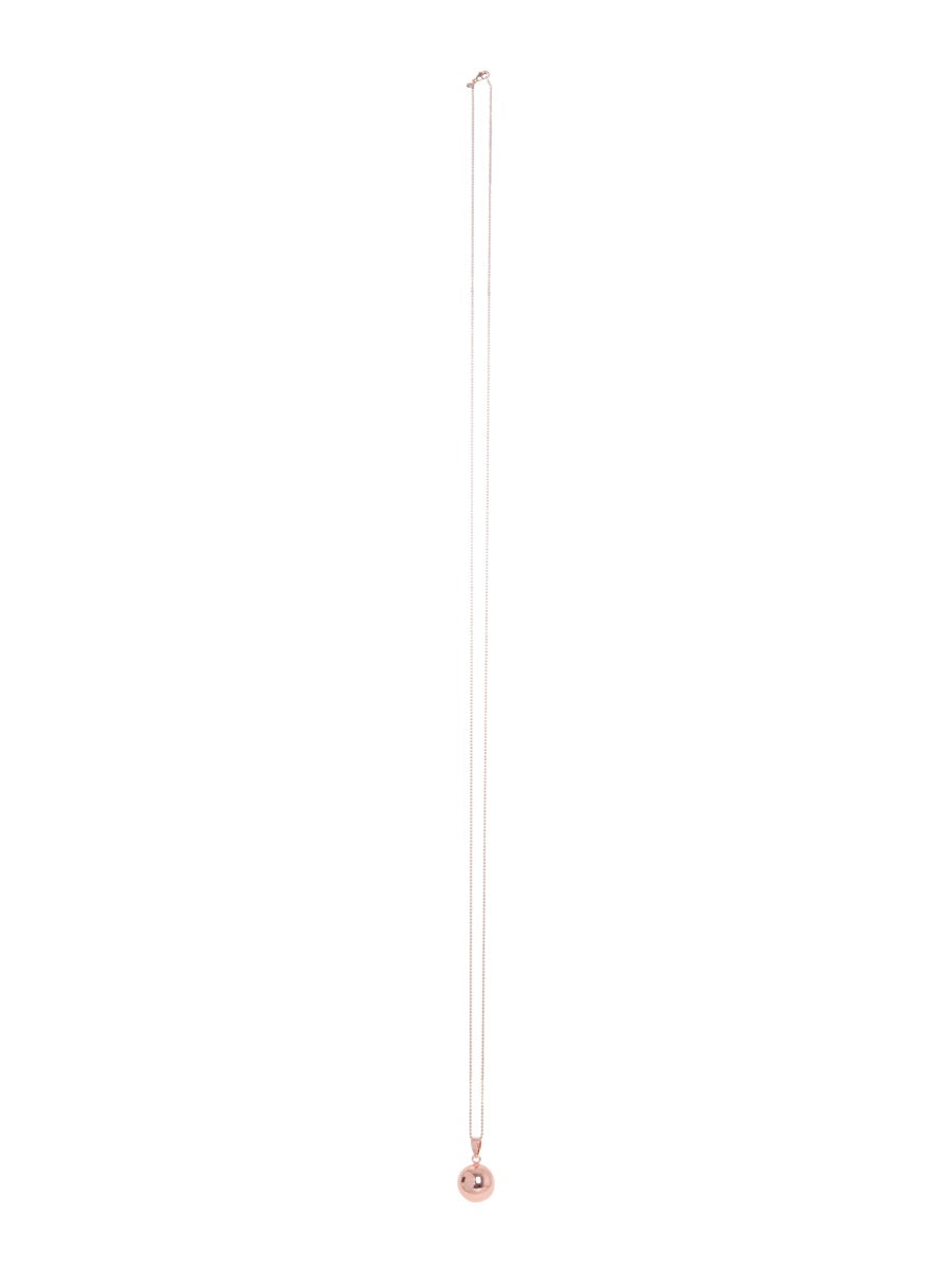 Label K Bola Ball Charm Necklace — Pink, view 2