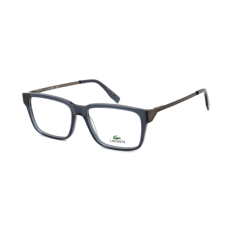 Lacoste L2867 Rectangle Full Rim Eyeglasses — Blue by Lacoste
