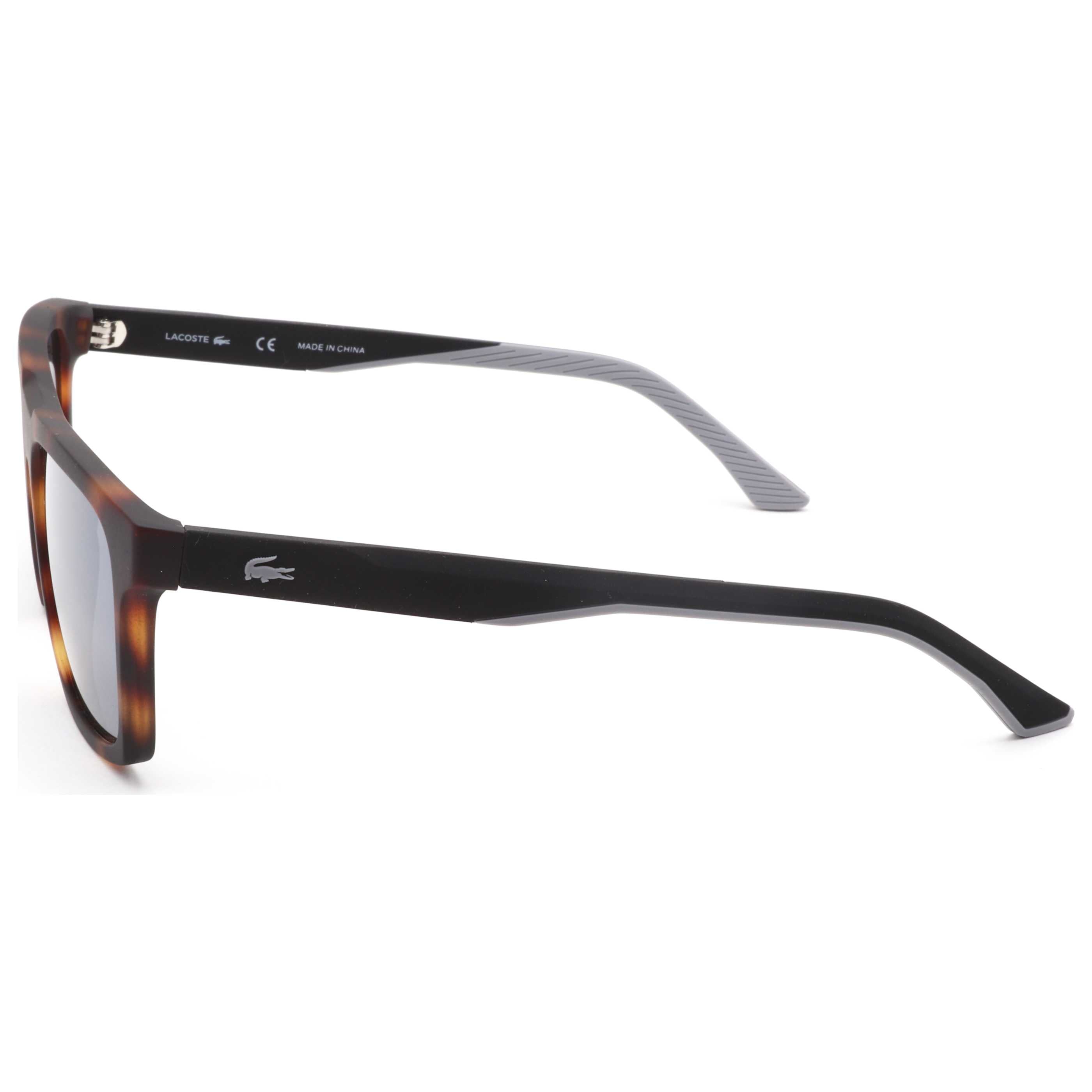 Lacoste L957S23056 Matte Havana Acetate Sunglasses — Brown, view 2