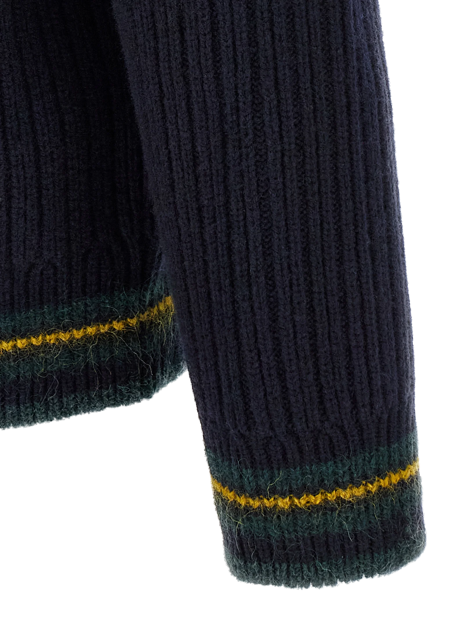 Lacoste Wool-Blend V-Neck Sweater — Blue, view 4