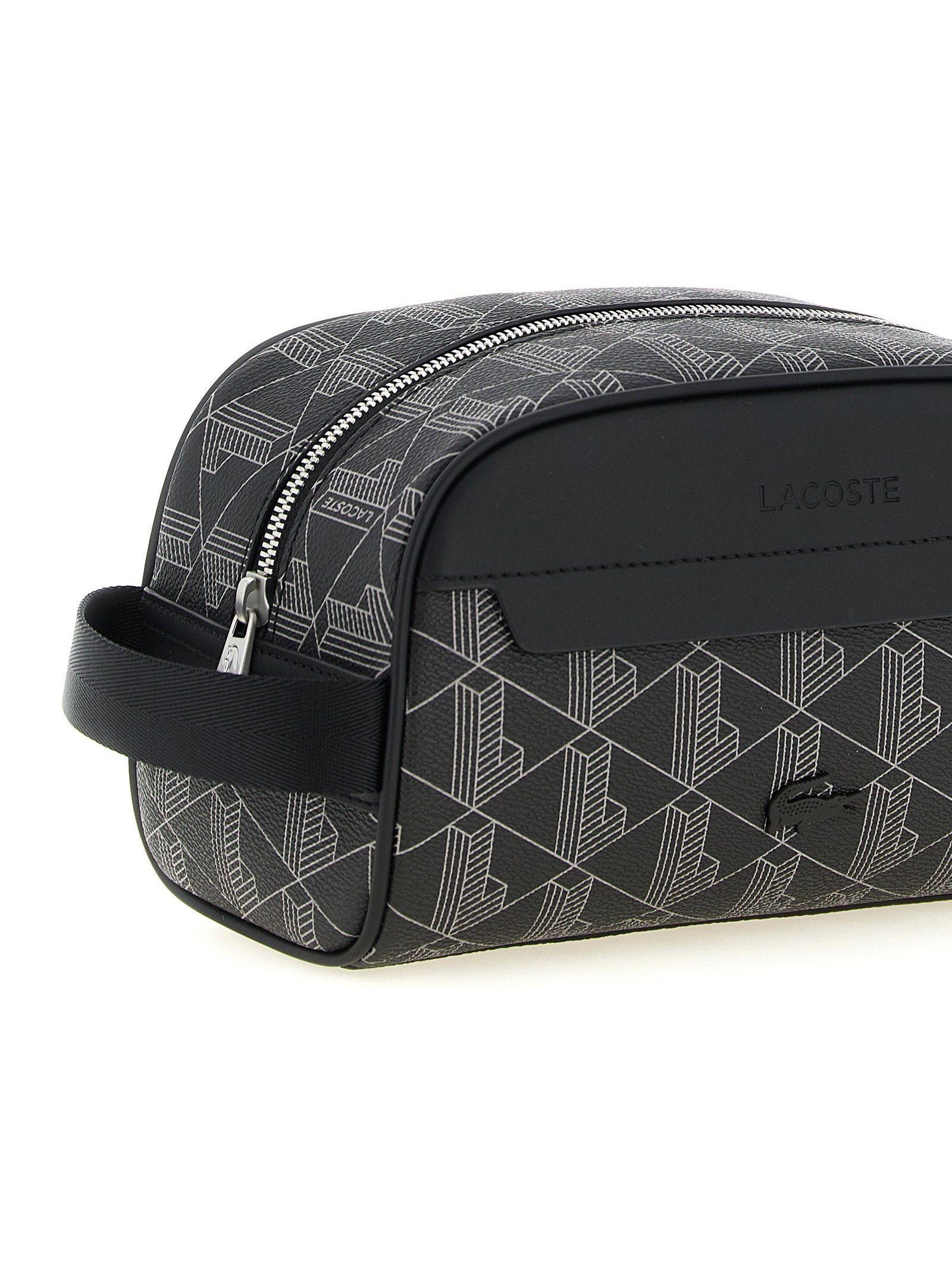 Lacoste The Blend Travel Wallet — Black, view 3