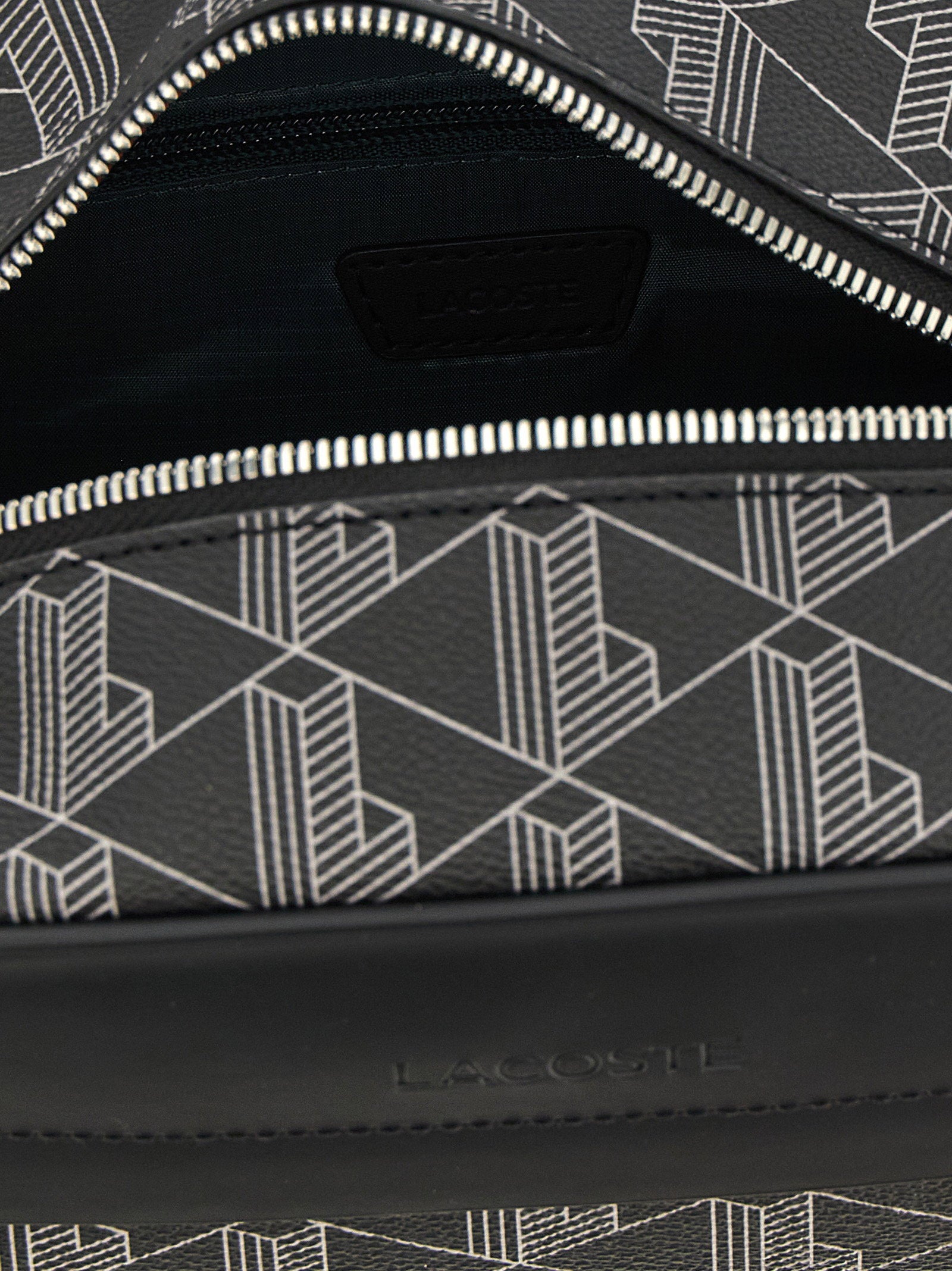 Lacoste The Blend Travel Wallet — Black, view 4