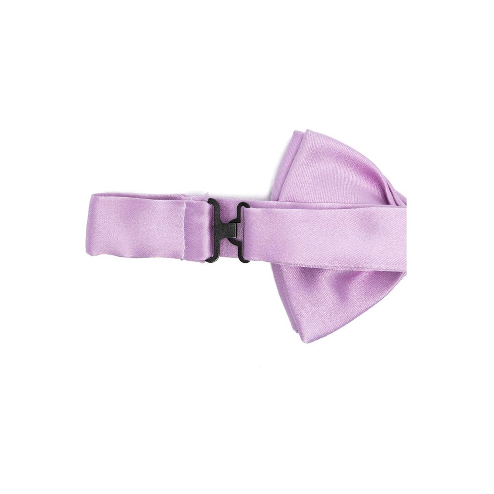 Lady Anne Silk Bow Tie — Purple, view 2