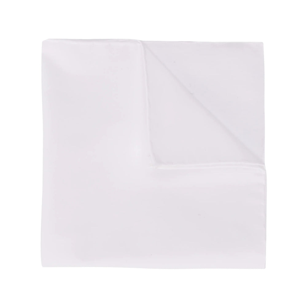 Lady Anne Foulard Cotton Scarf — White by Lady Anne