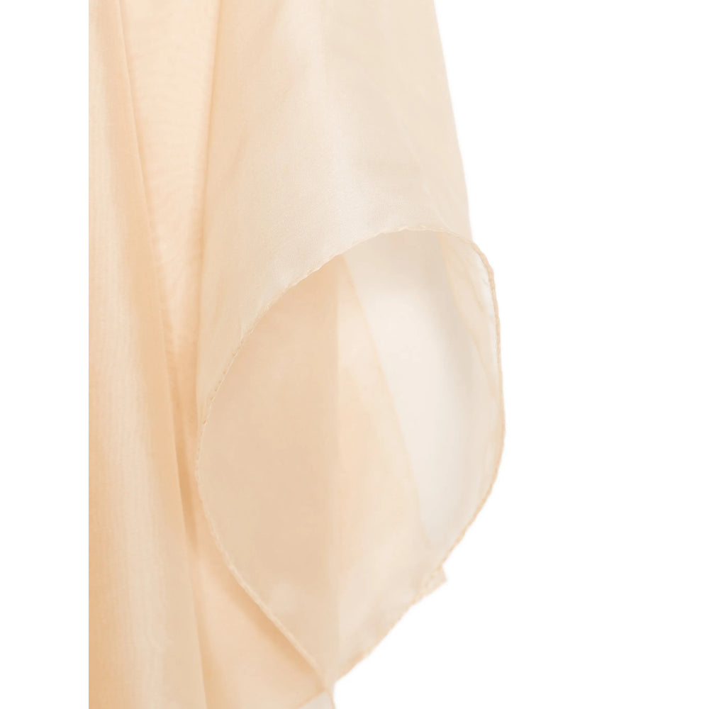 Lady Anne Silk Stole — Beige, view 3
