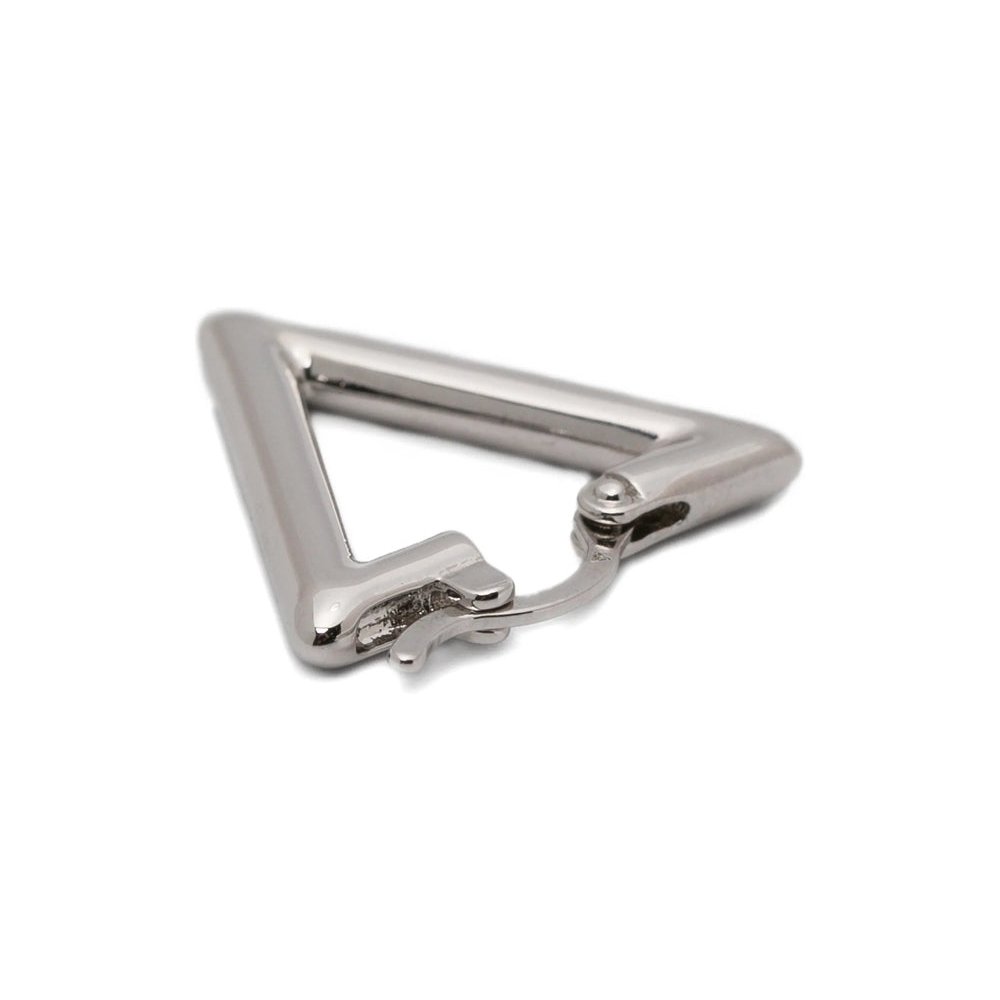 Lag World Triangle Earring — Silver, view 2