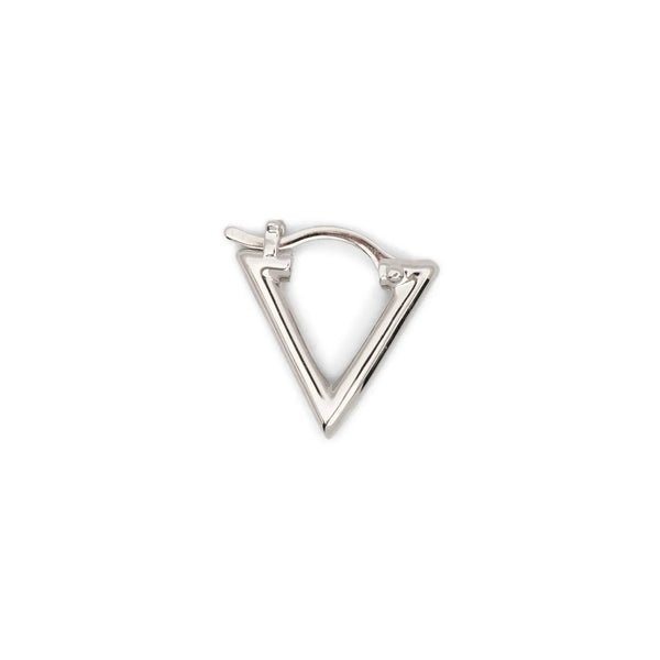 Lag World Triangle Earrings — Silver by Lag World